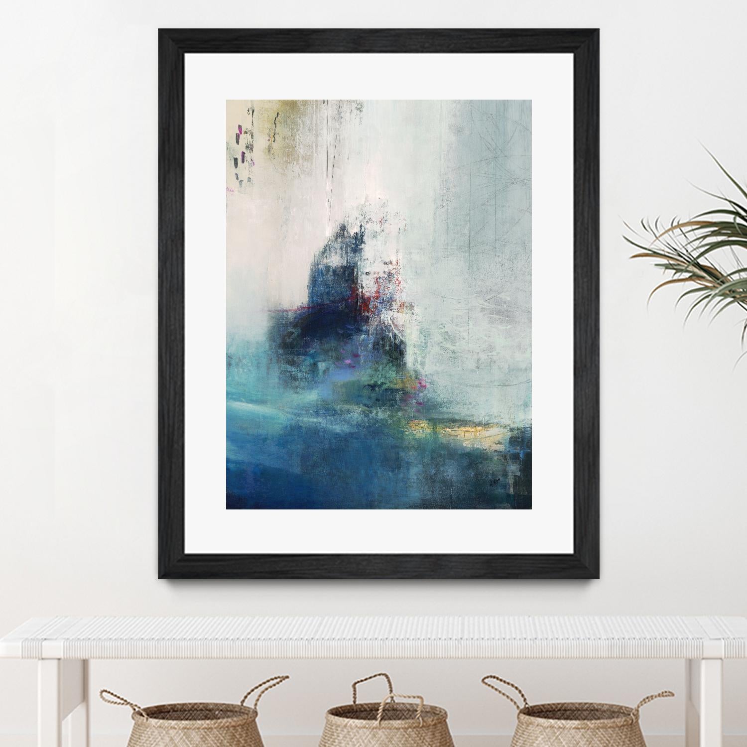 Longing II by Nancy Ngo on GIANT ART - blues abstract