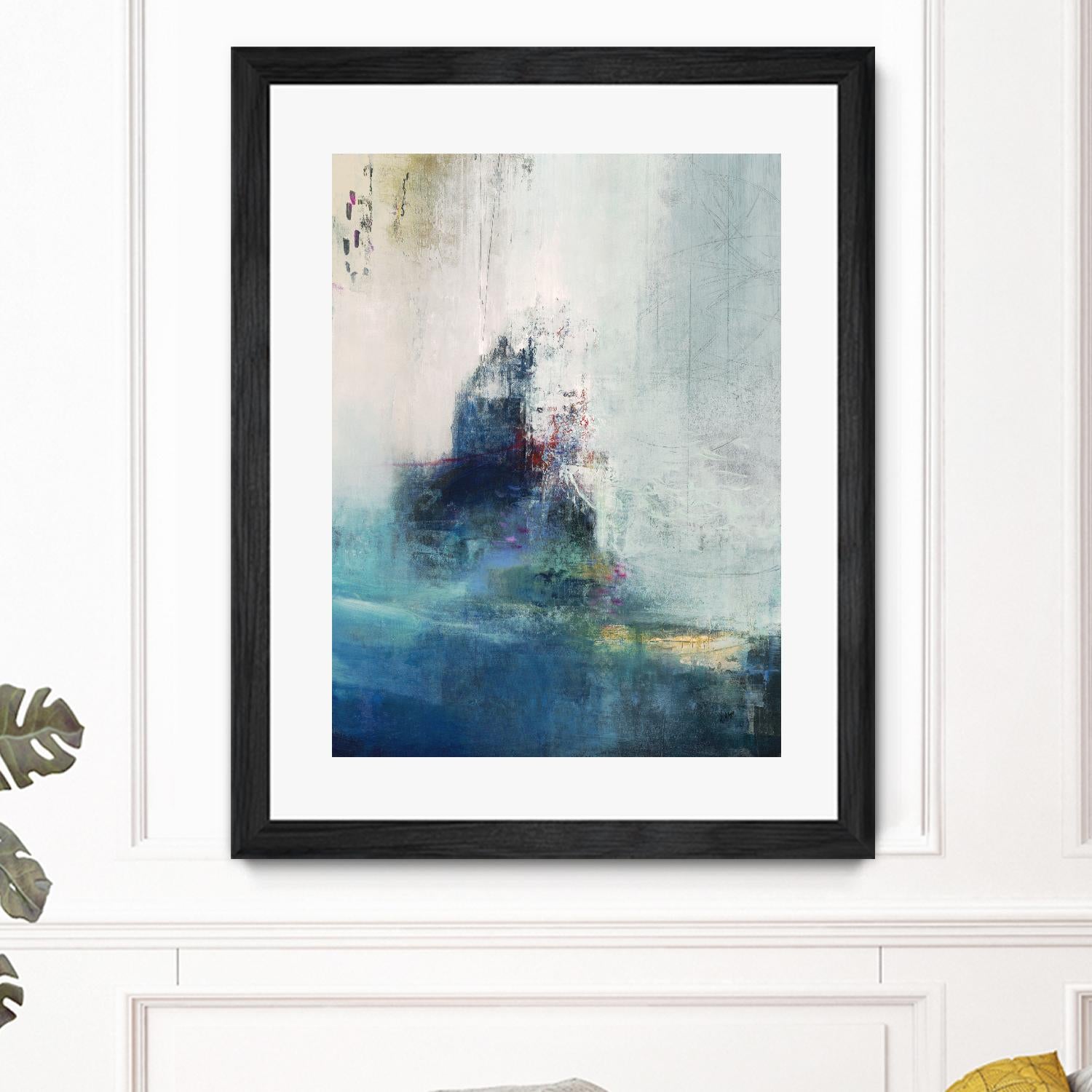 Longing II by Nancy Ngo on GIANT ART - blues abstract