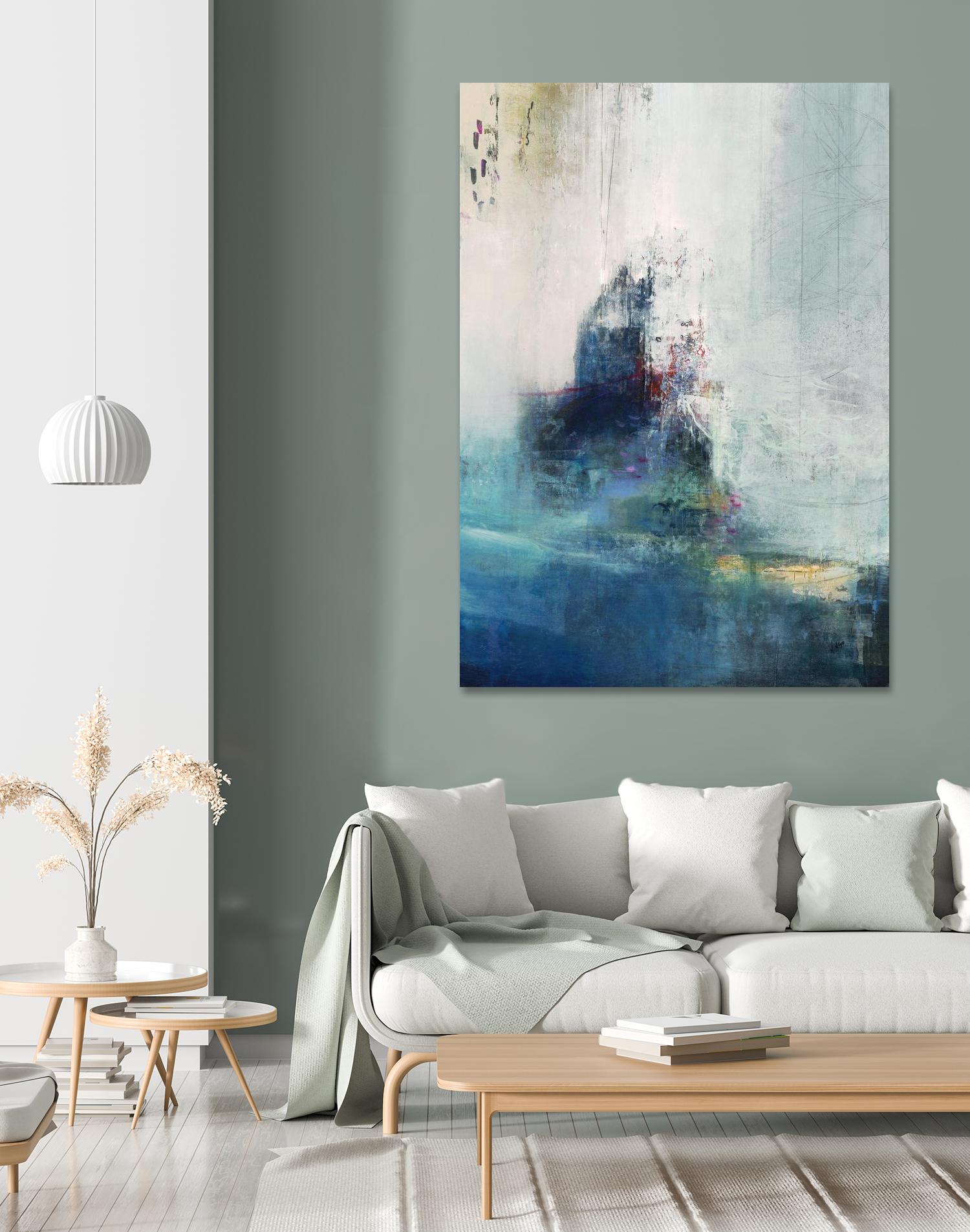 Longing II by Nancy Ngo on GIANT ART - blues abstract