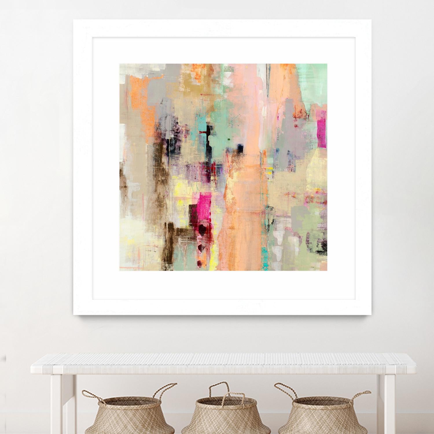 Clear The Air by Nancy Ngo on GIANT ART - blues abstract blues