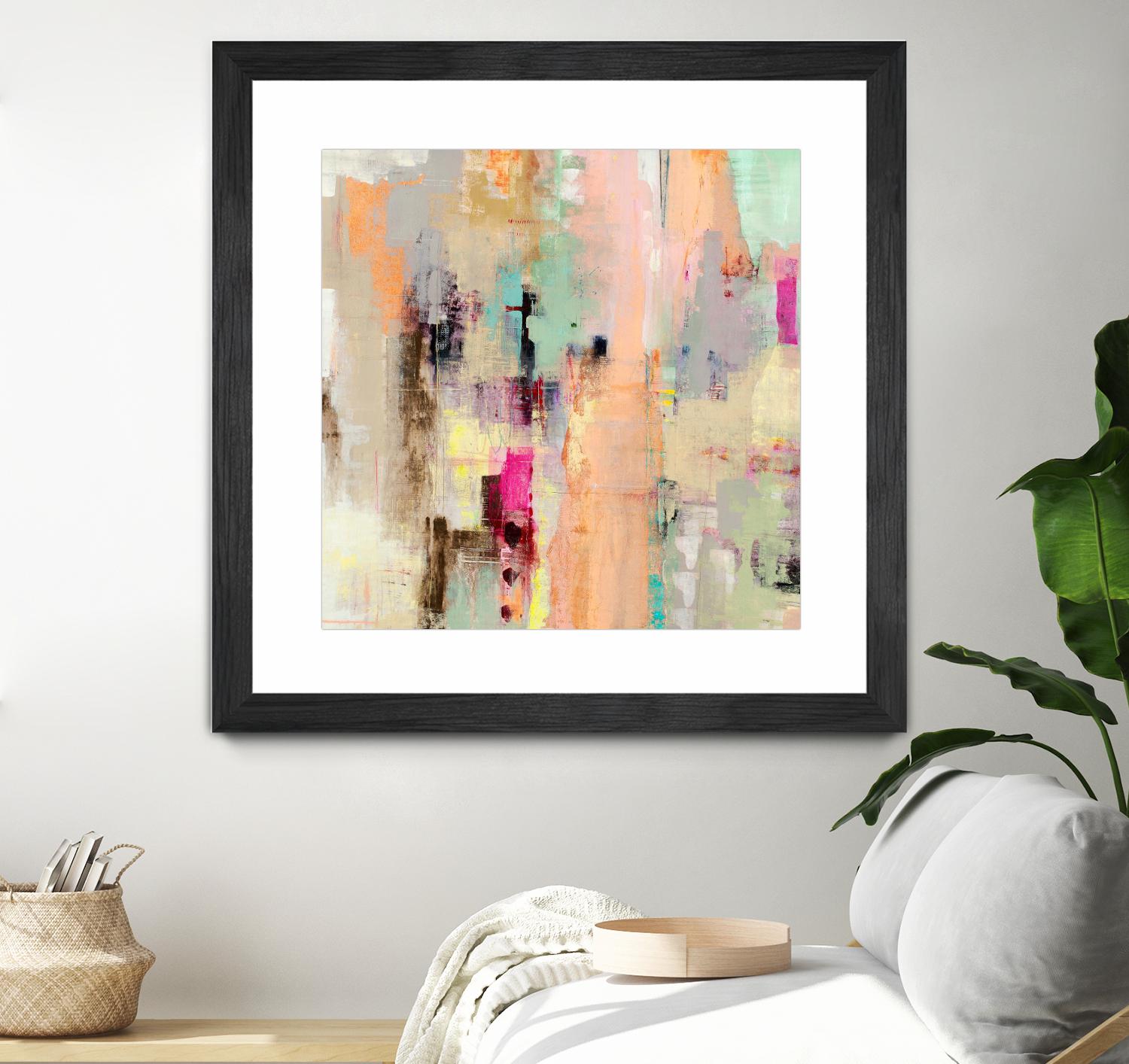 Clear The Air by Nancy Ngo on GIANT ART - blues abstract blues