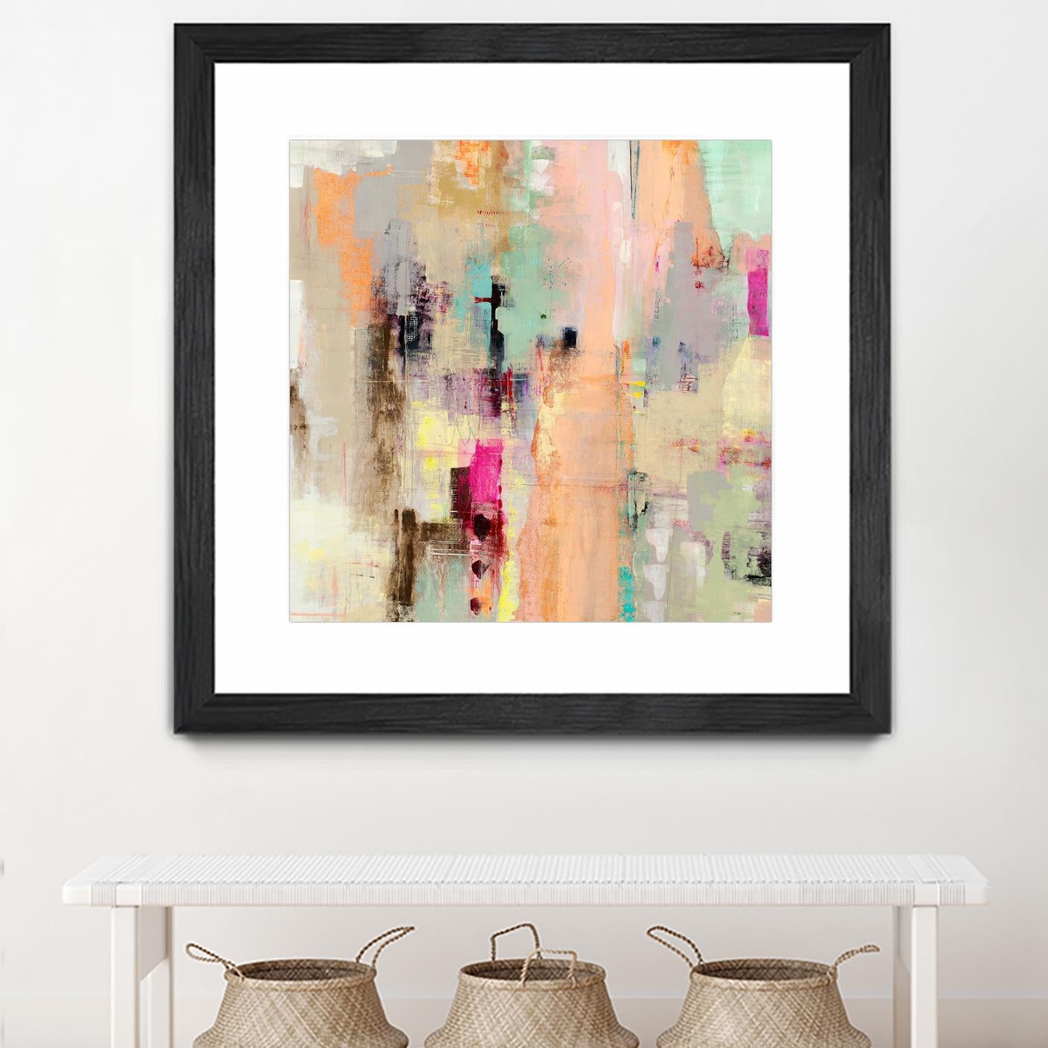 Clear The Air by Nancy Ngo on GIANT ART - blues abstract blues