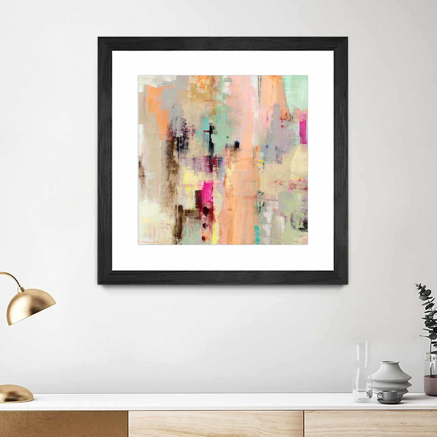 Clear The Air by Nancy Ngo on GIANT ART - blues abstract blues