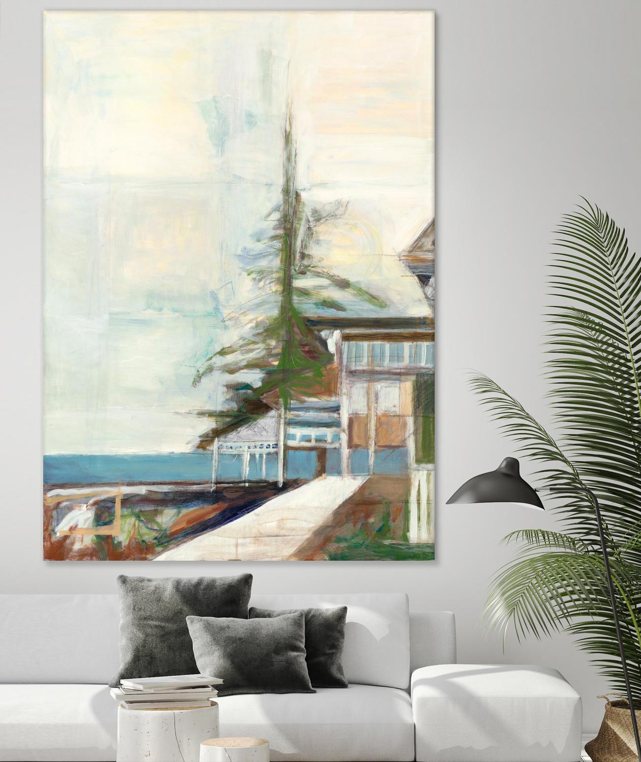 Port Townsend V1 by Stacey Pollard on GIANT ART - whites & creams scenic cream