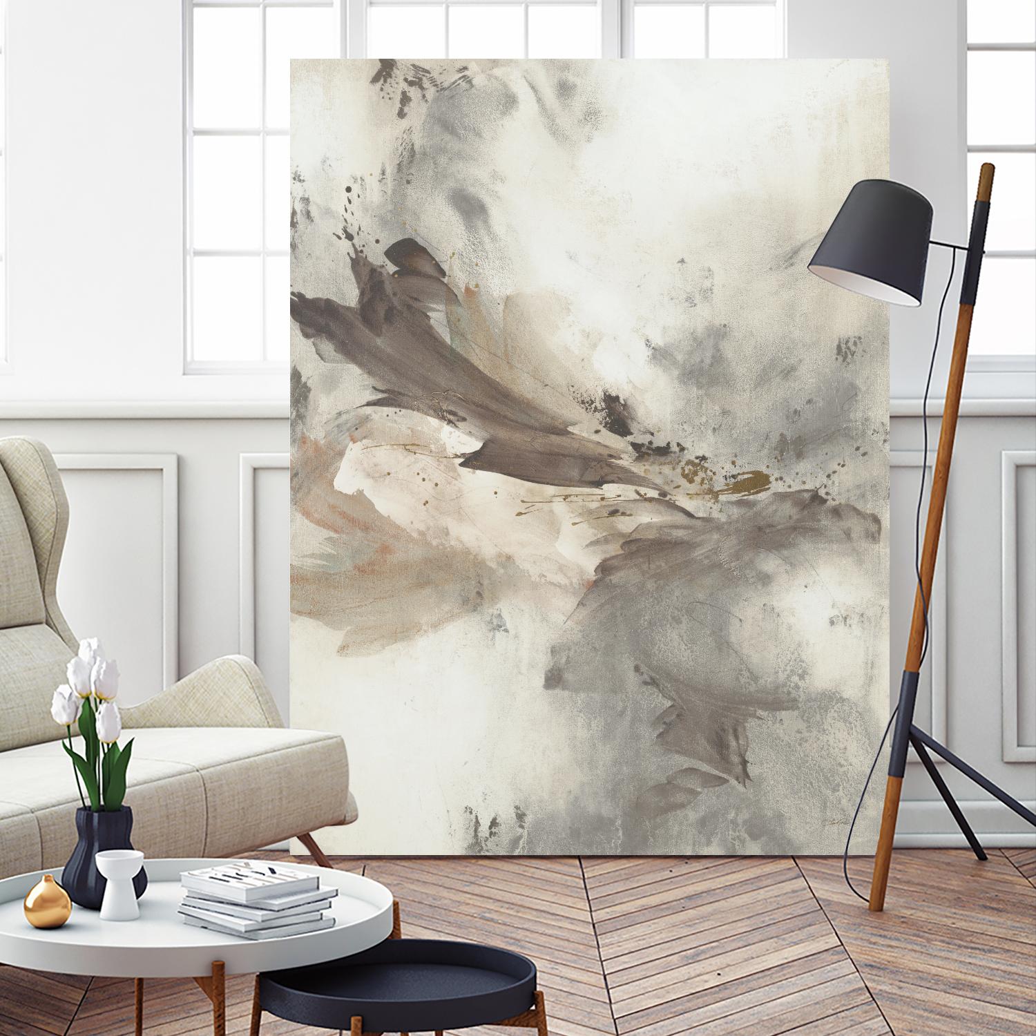 Intrinsic by Leah Rei on GIANT ART - grays abstract