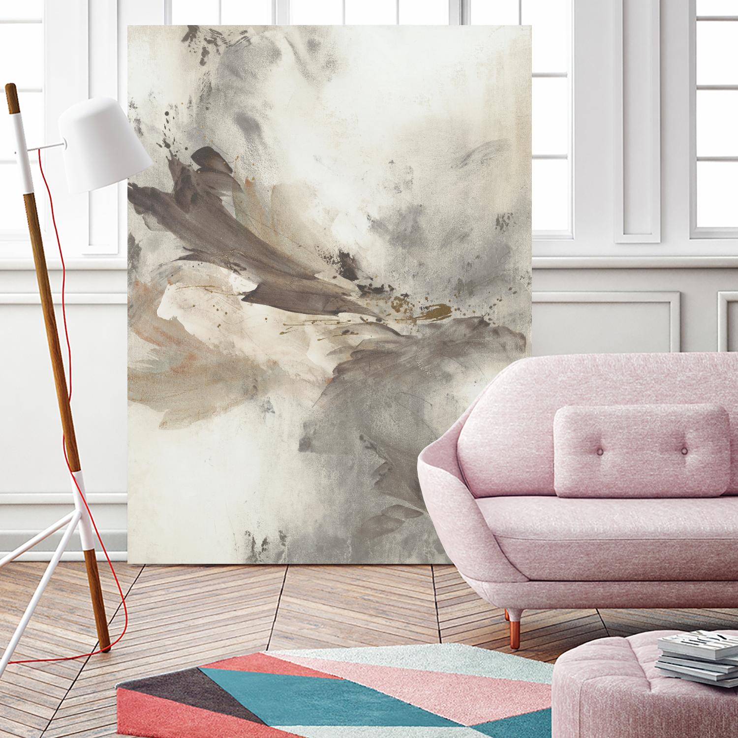 Intrinsic by Leah Rei on GIANT ART - grays abstract