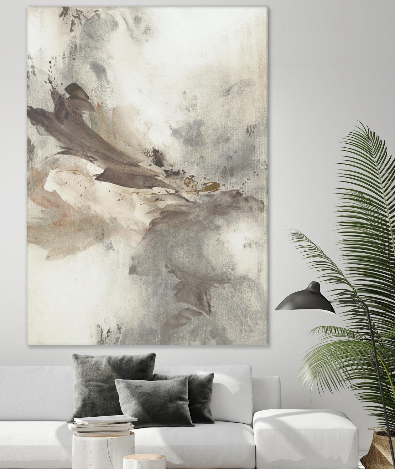 Intrinsic by Leah Rei on GIANT ART - grays abstract