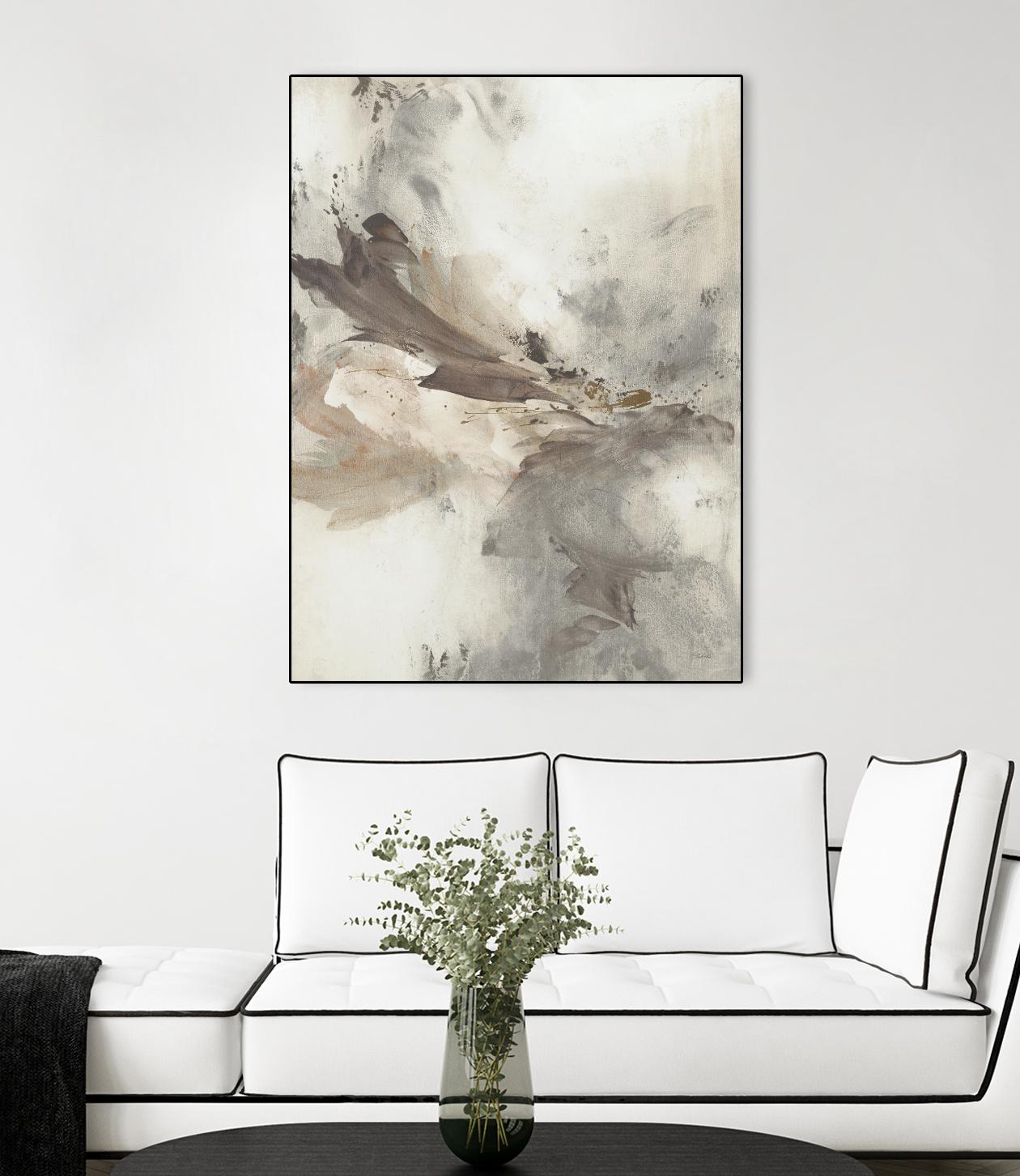 Intrinsic by Leah Rei on GIANT ART - grays abstract