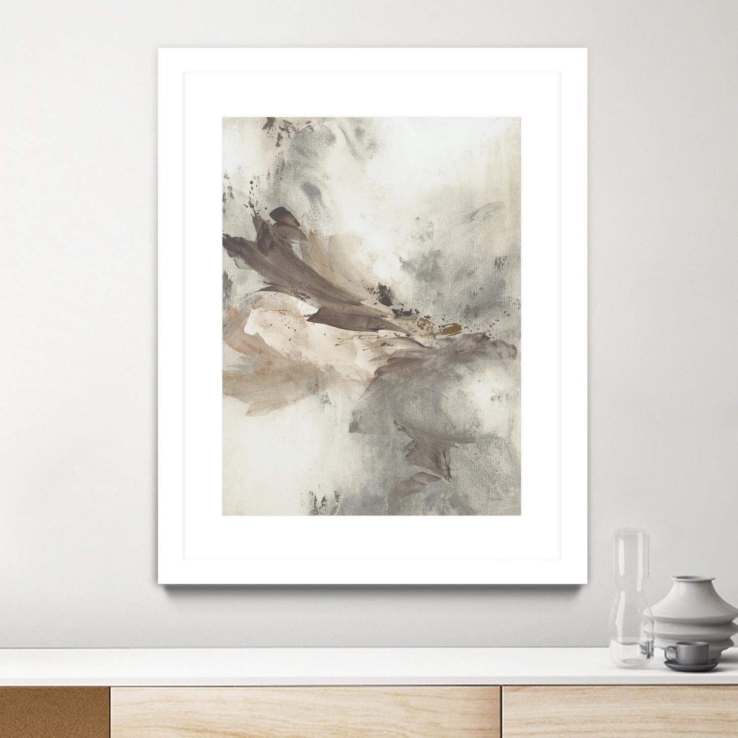 Intrinsic by Leah Rei on GIANT ART - grays abstract