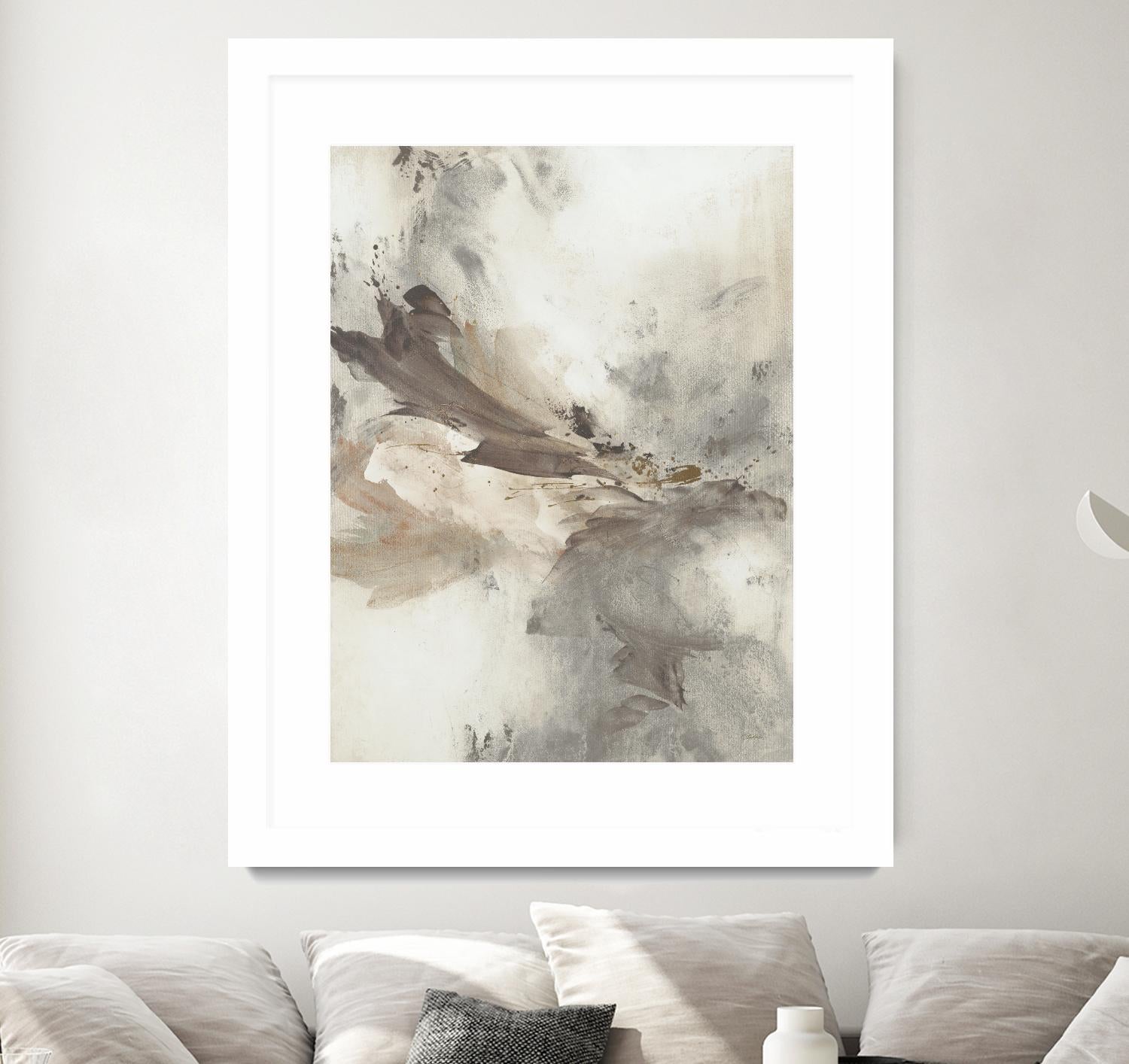 Intrinsic by Leah Rei on GIANT ART - grays abstract