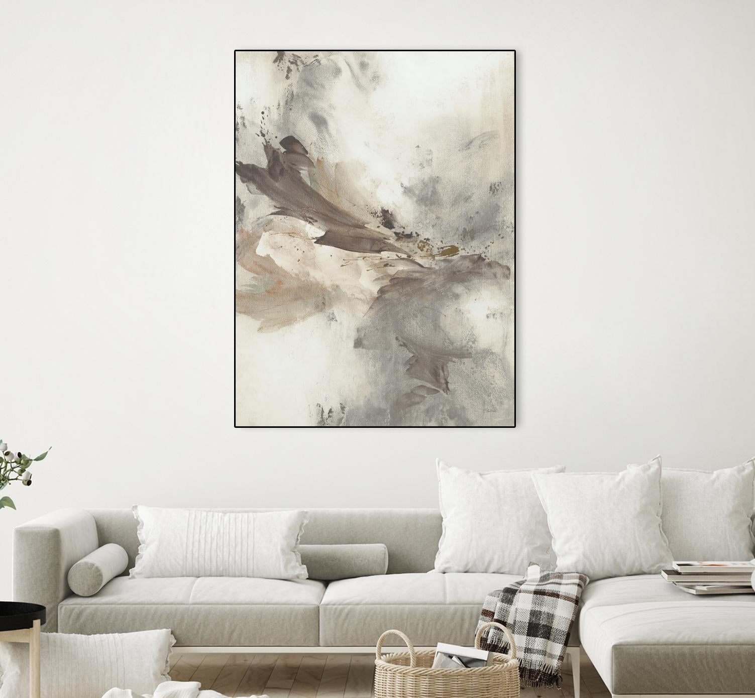 Intrinsic by Leah Rei on GIANT ART - grays abstract