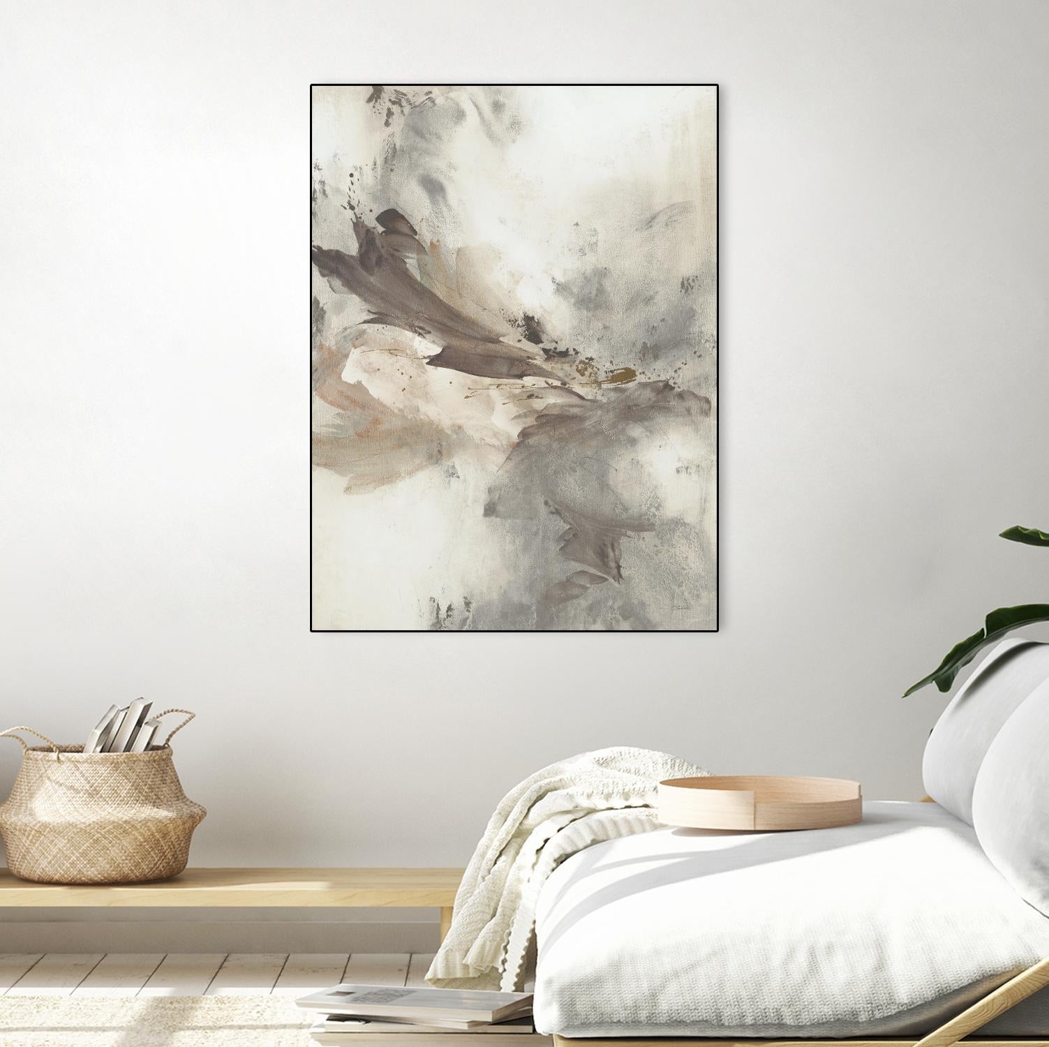 Intrinsic by Leah Rei on GIANT ART - grays abstract