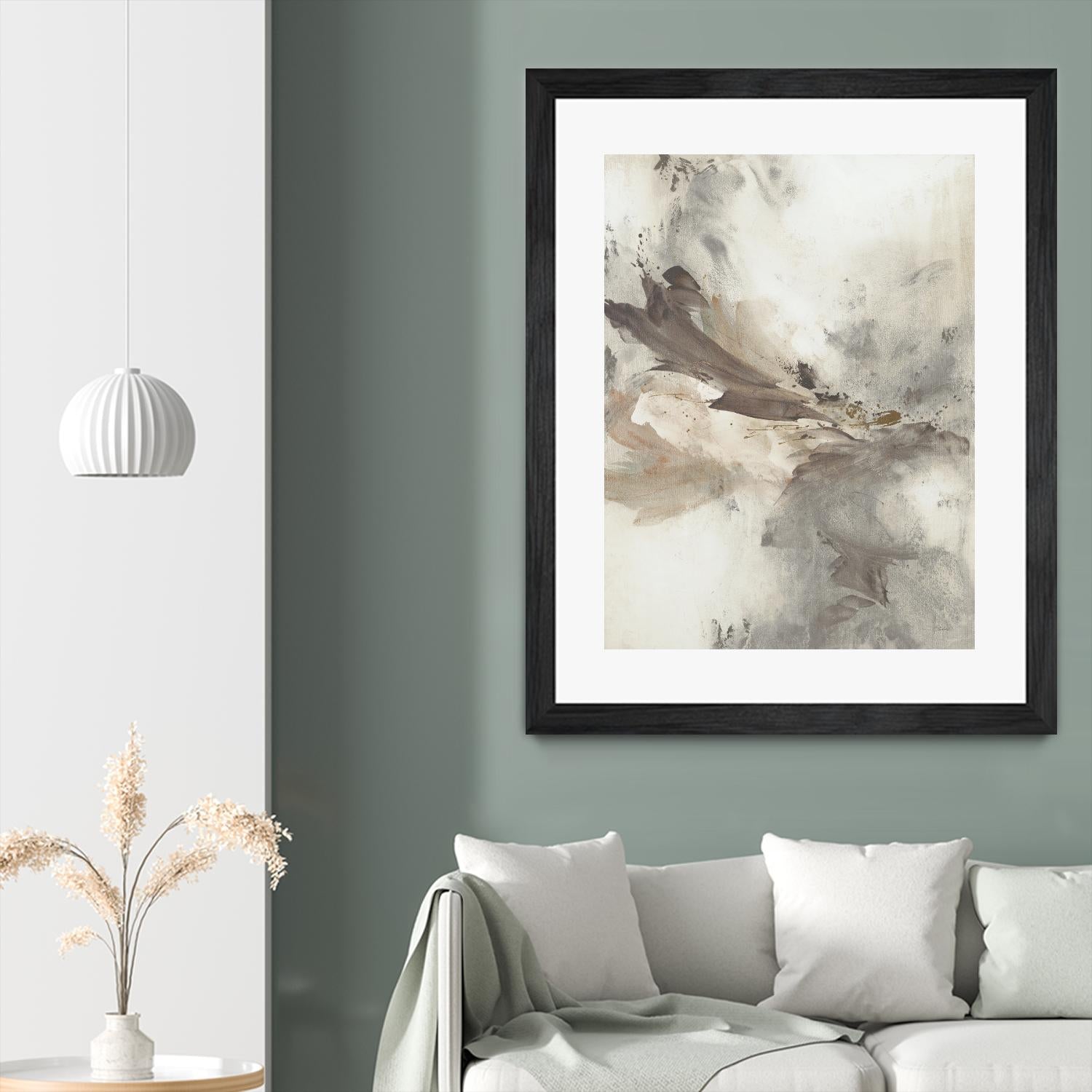 Intrinsic by Leah Rei on GIANT ART - grays abstract