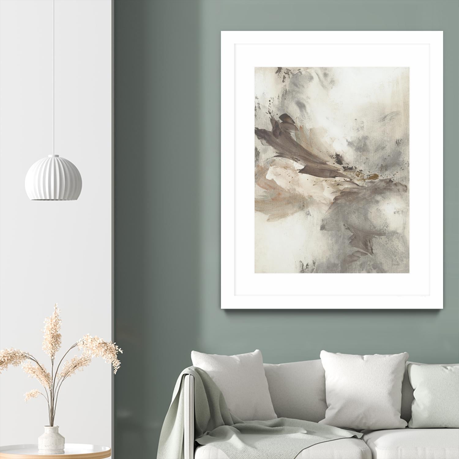 Intrinsic by Leah Rei on GIANT ART - grays abstract