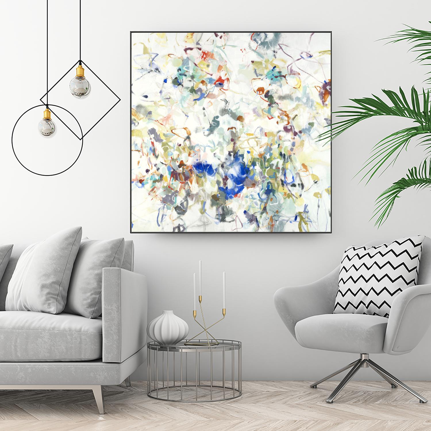 Party Time III by Lisa Ridgers on GIANT ART - brights abstract