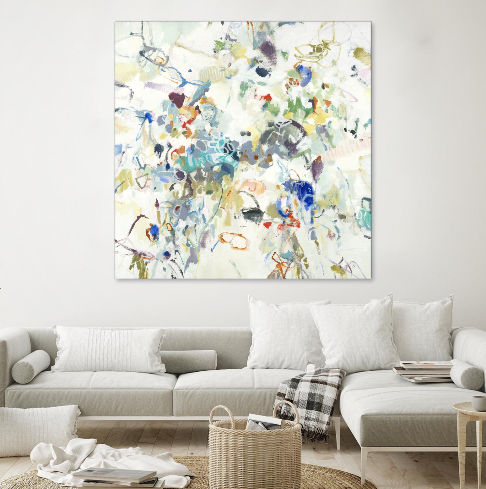 Party Time II by Lisa Ridgers on GIANT ART - brights abstract