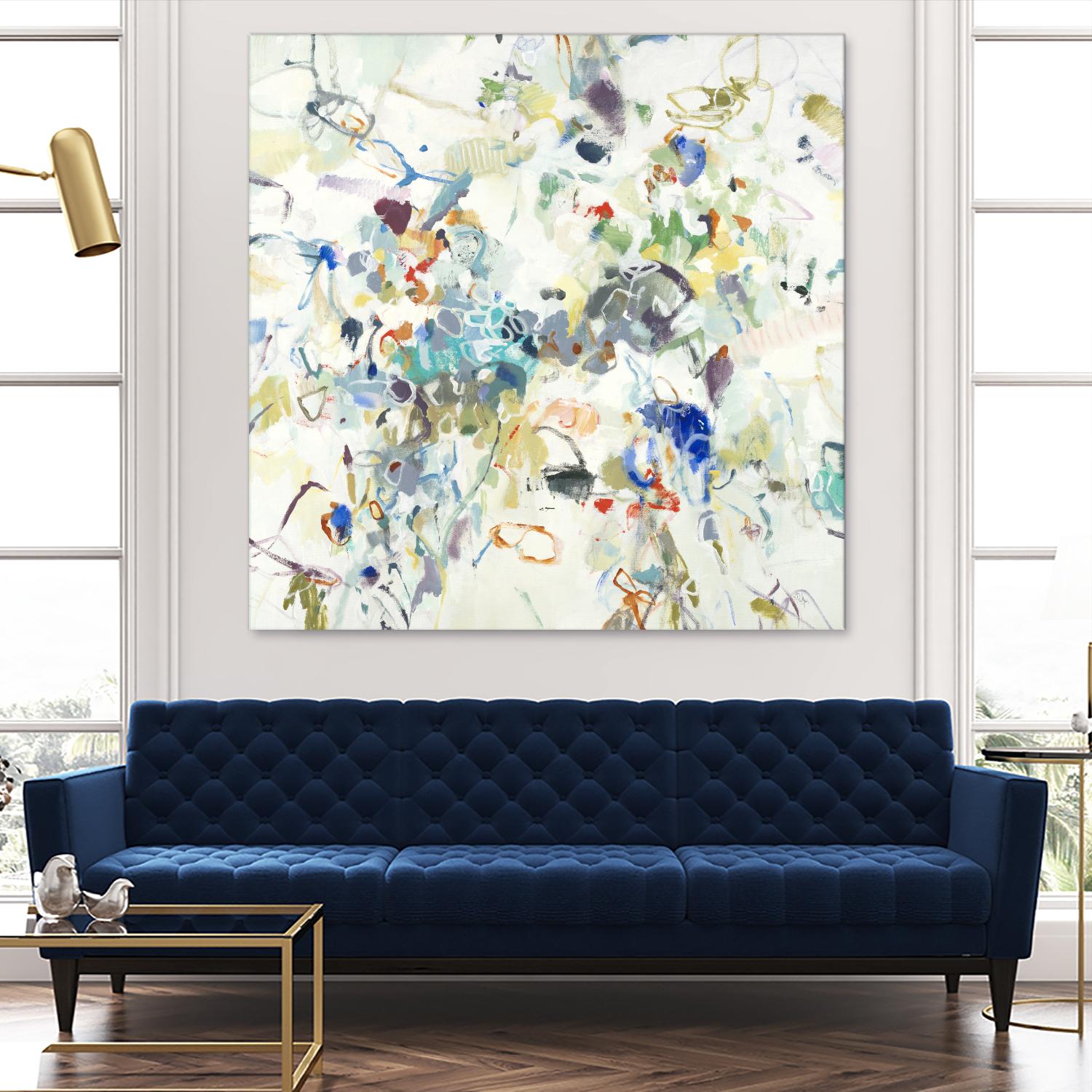 Party Time II by Lisa Ridgers on GIANT ART - brights abstract