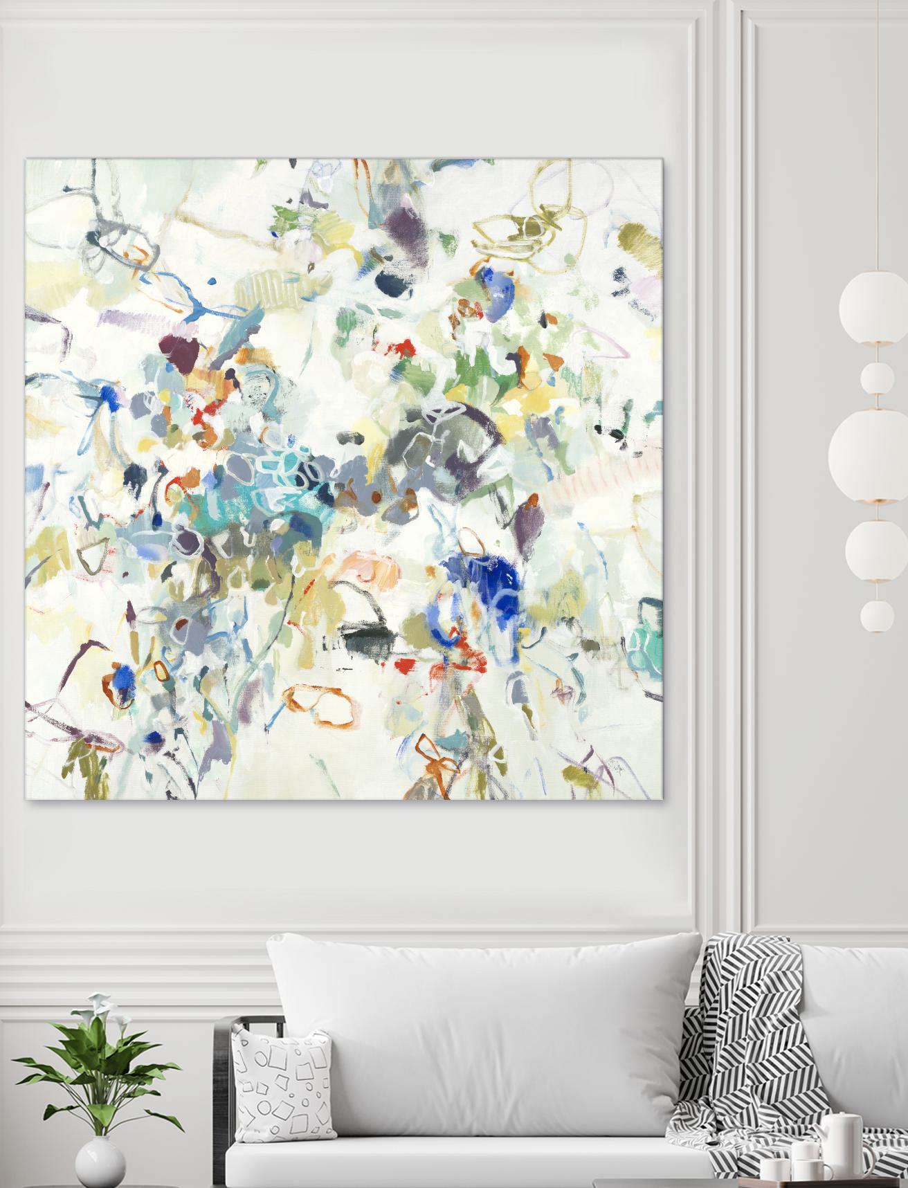 Party Time II by Lisa Ridgers on GIANT ART - brights abstract