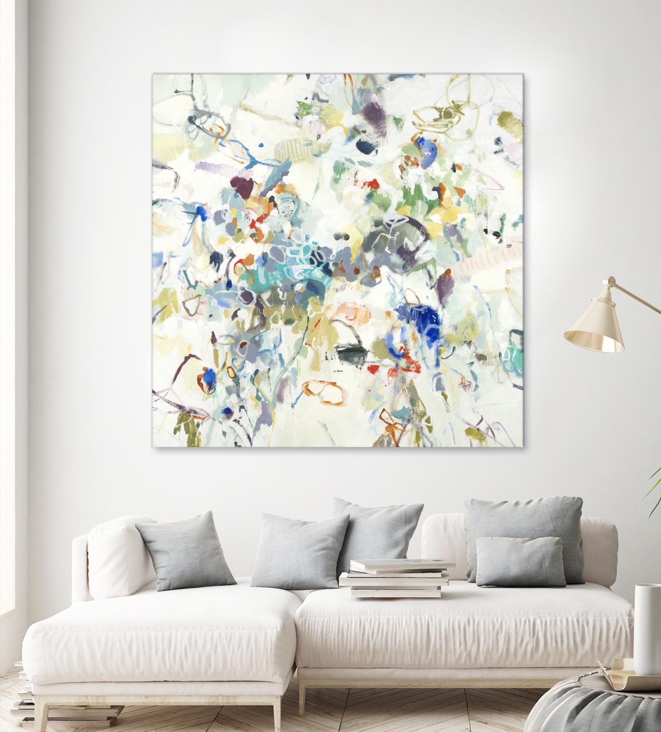 Party Time II by Lisa Ridgers on GIANT ART - brights abstract