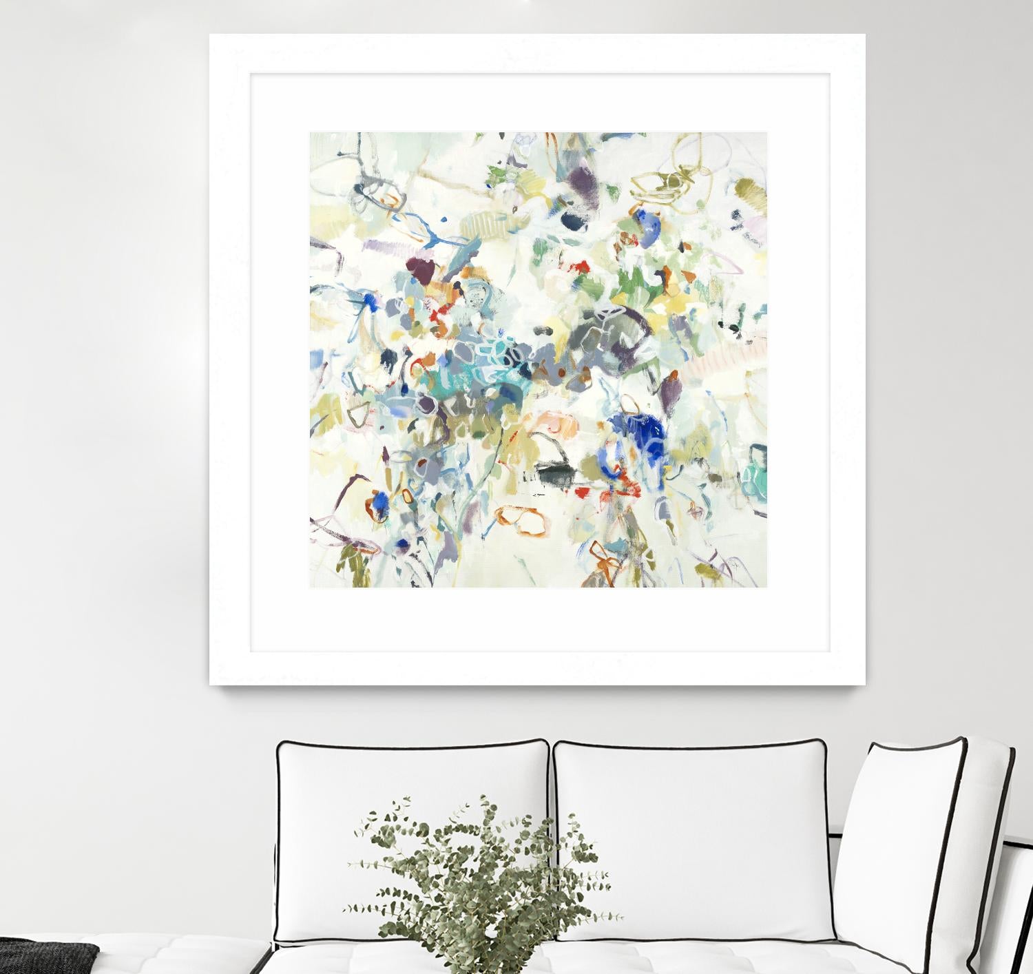 Party Time II by Lisa Ridgers on GIANT ART - brights abstract