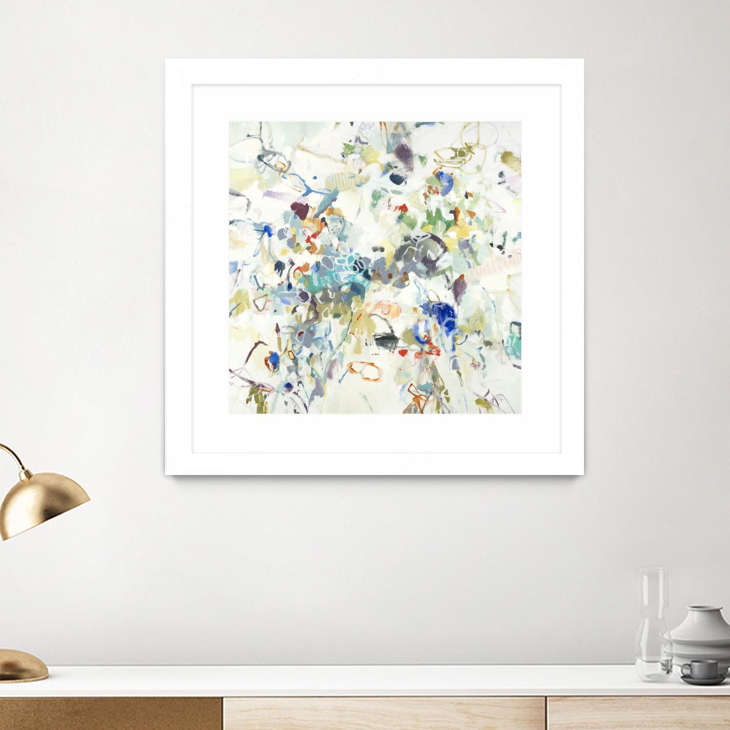 Party Time II by Lisa Ridgers on GIANT ART - brights abstract