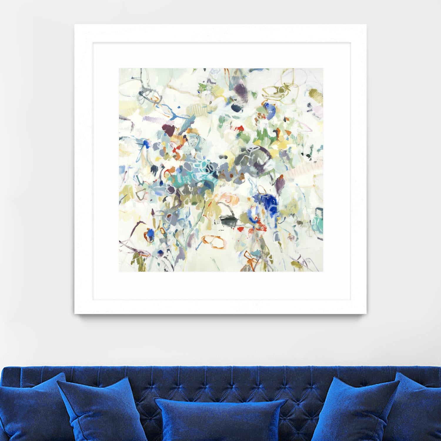 Party Time II by Lisa Ridgers on GIANT ART - brights abstract