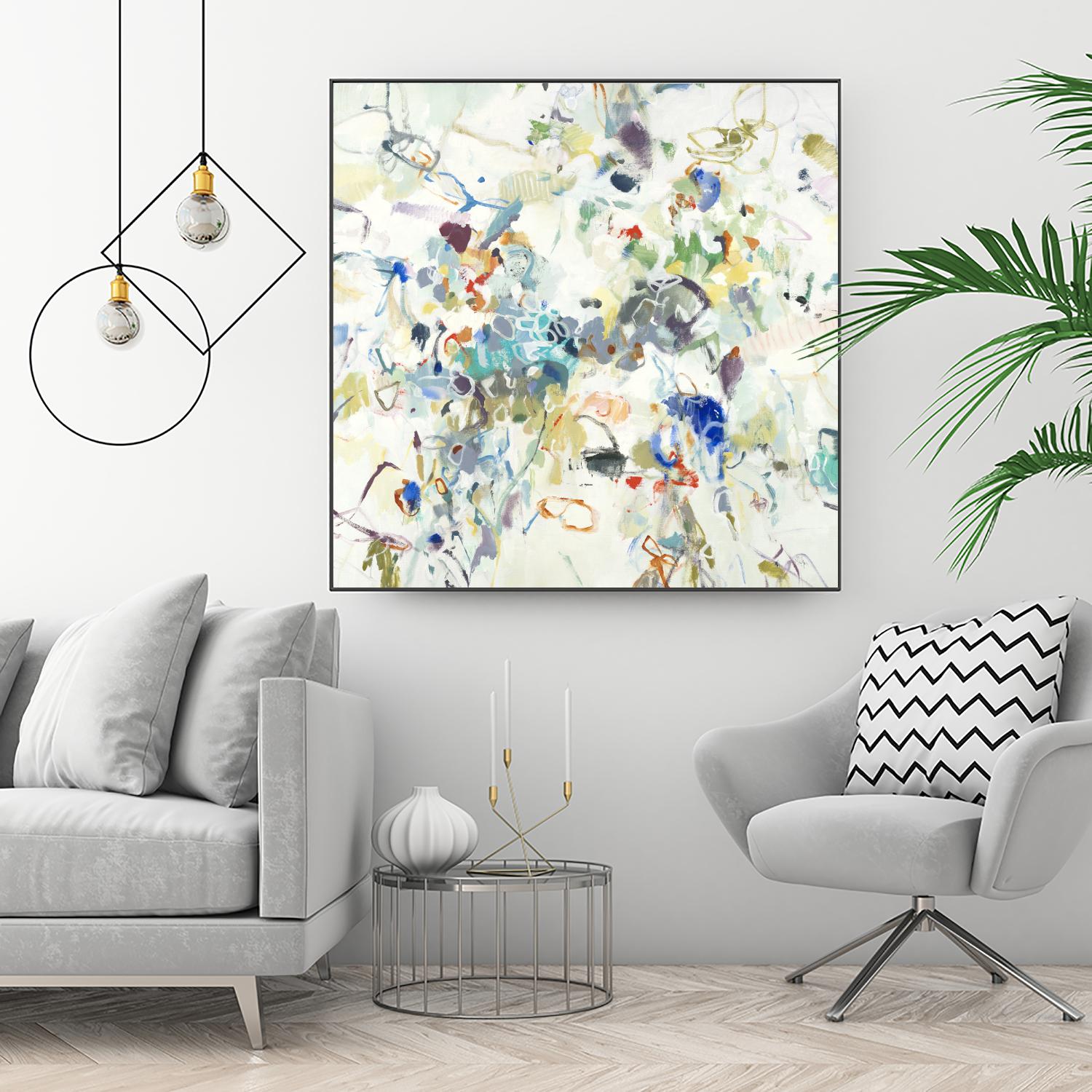 Party Time II by Lisa Ridgers on GIANT ART - brights abstract