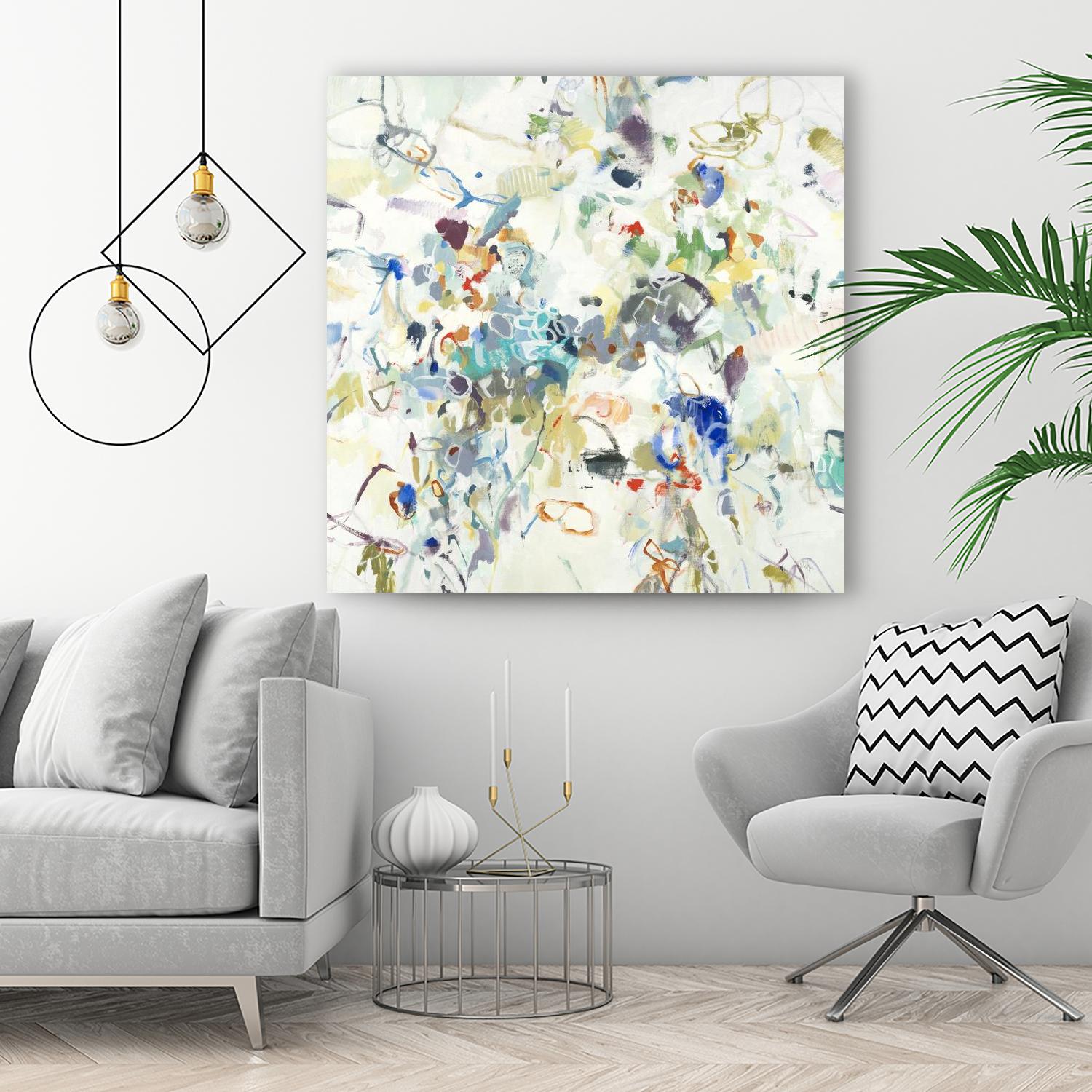 Party Time II by Lisa Ridgers on GIANT ART - brights abstract