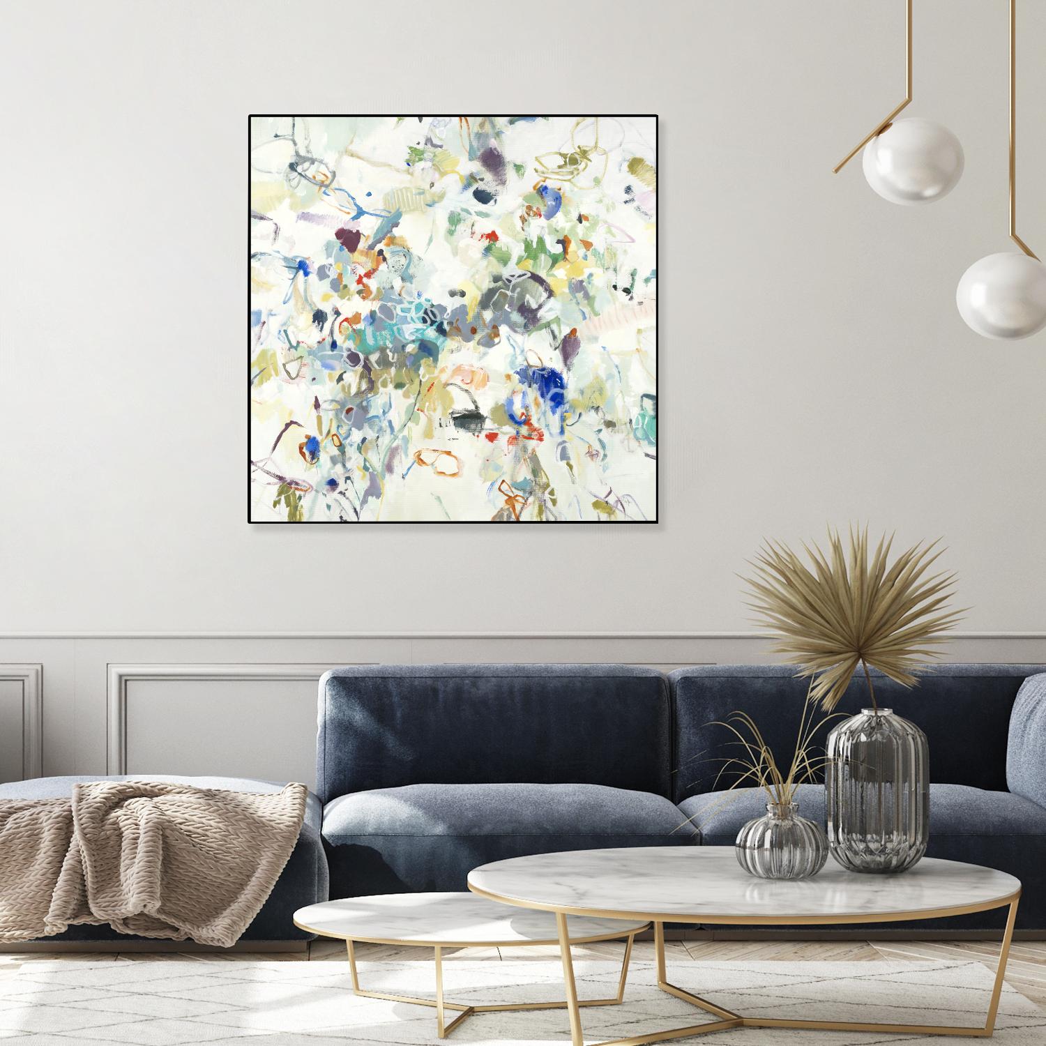 Party Time II by Lisa Ridgers on GIANT ART - brights abstract