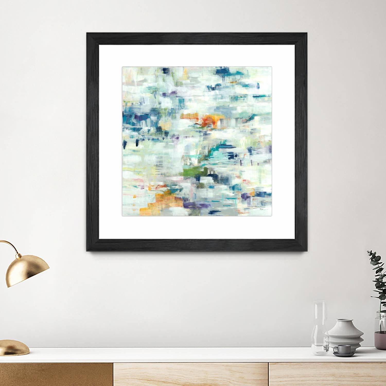 Conclusion Of The Day by Lisa Ridgers on GIANT ART - whites & creams abstract white