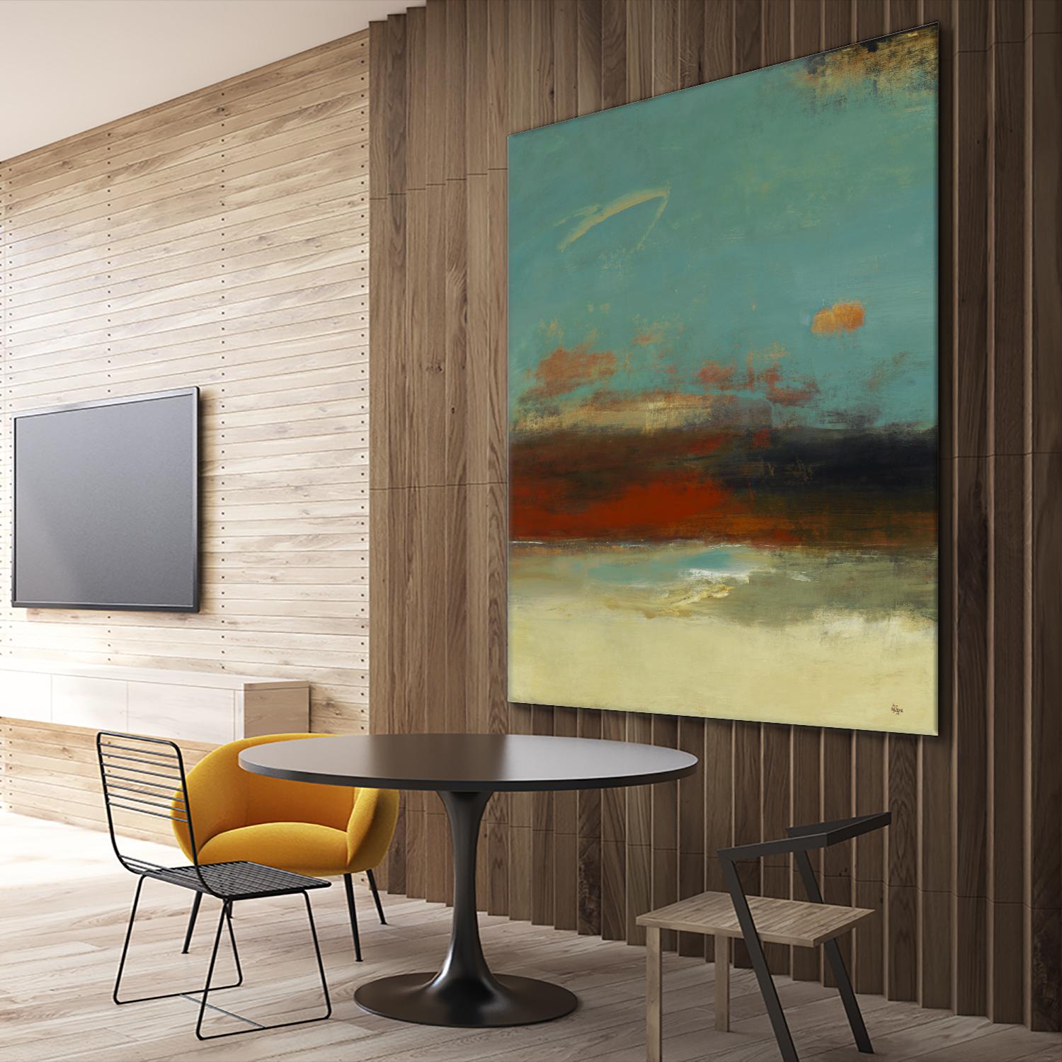 Suggested View by Lisa Ridgers on GIANT ART - rust abstract