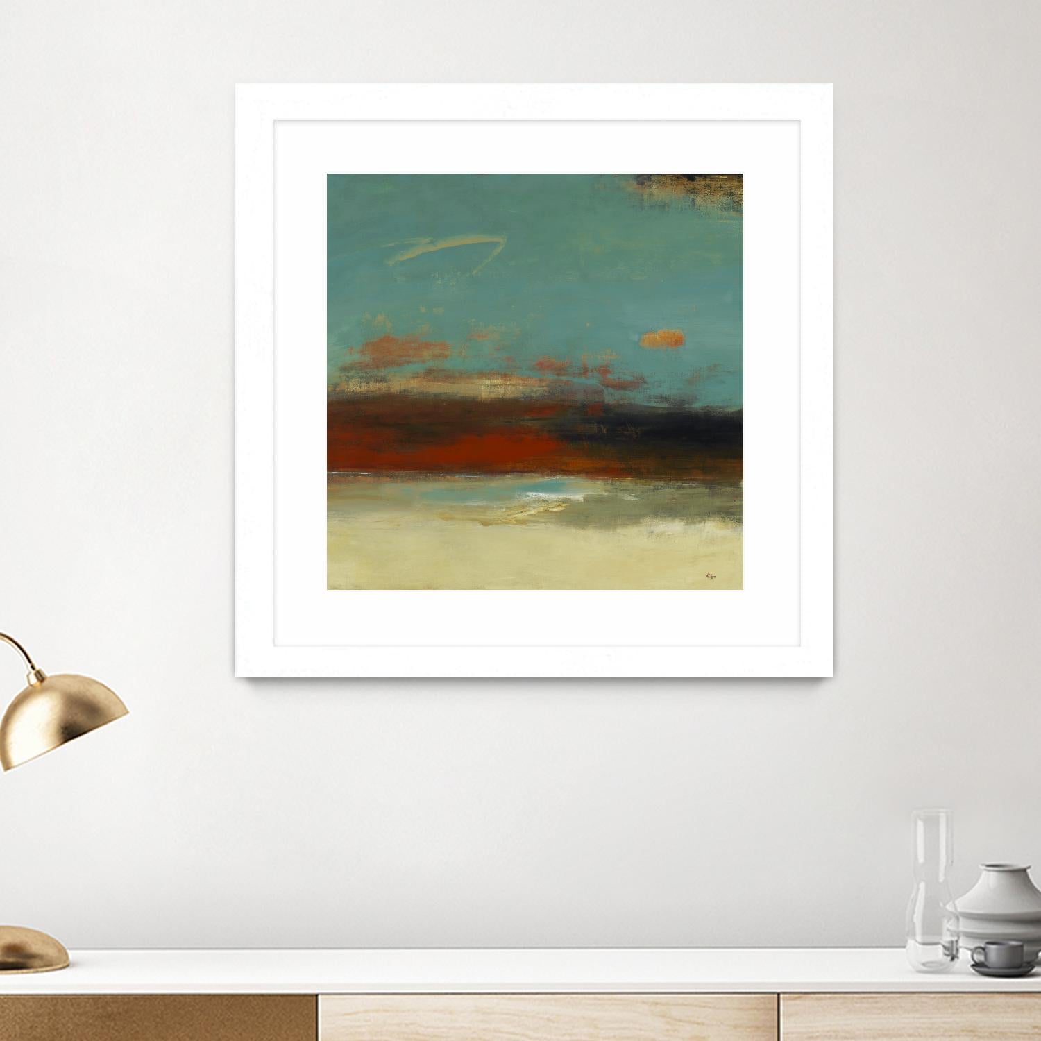 Suggested View by Lisa Ridgers on GIANT ART - rust abstract