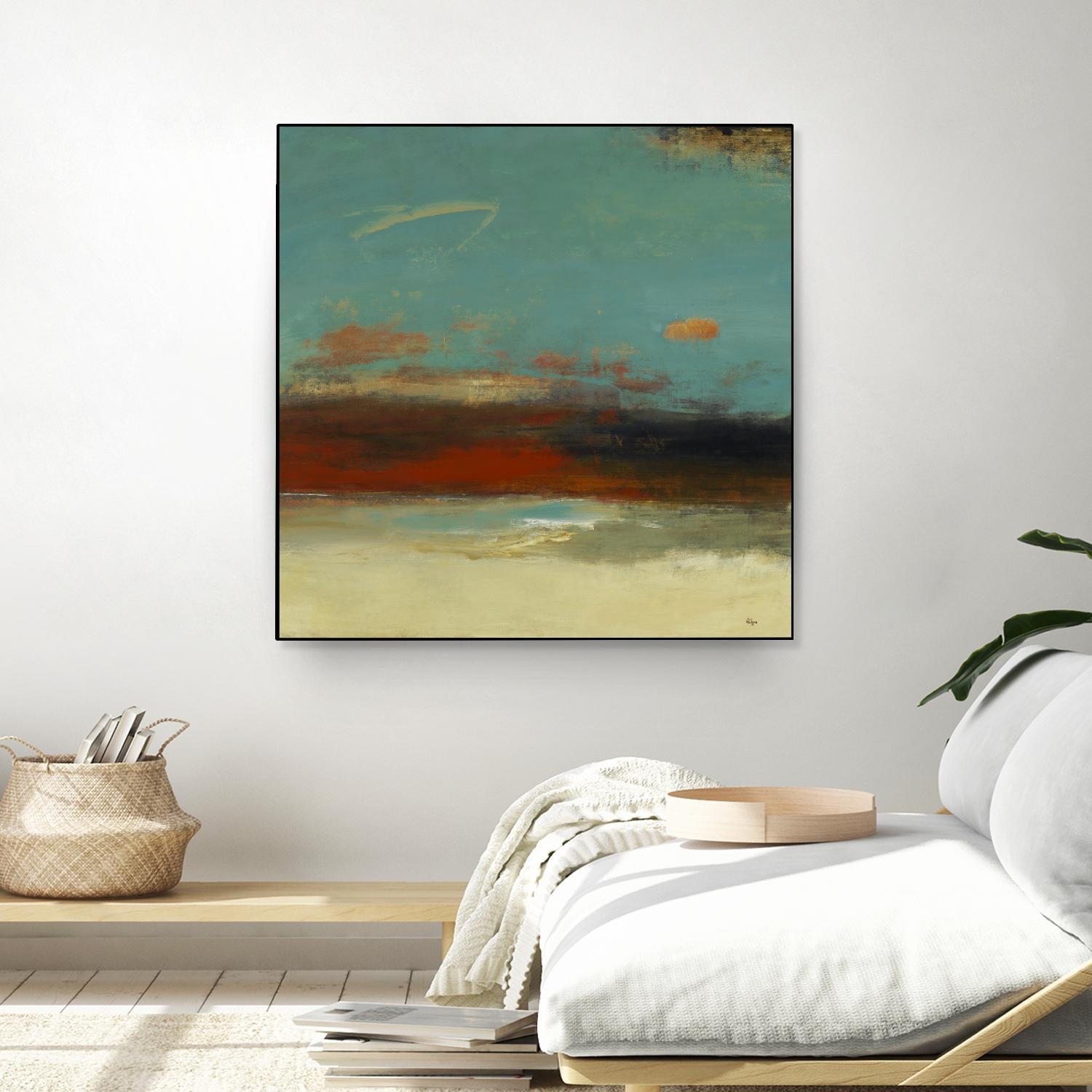 Suggested View by Lisa Ridgers on GIANT ART - rust abstract