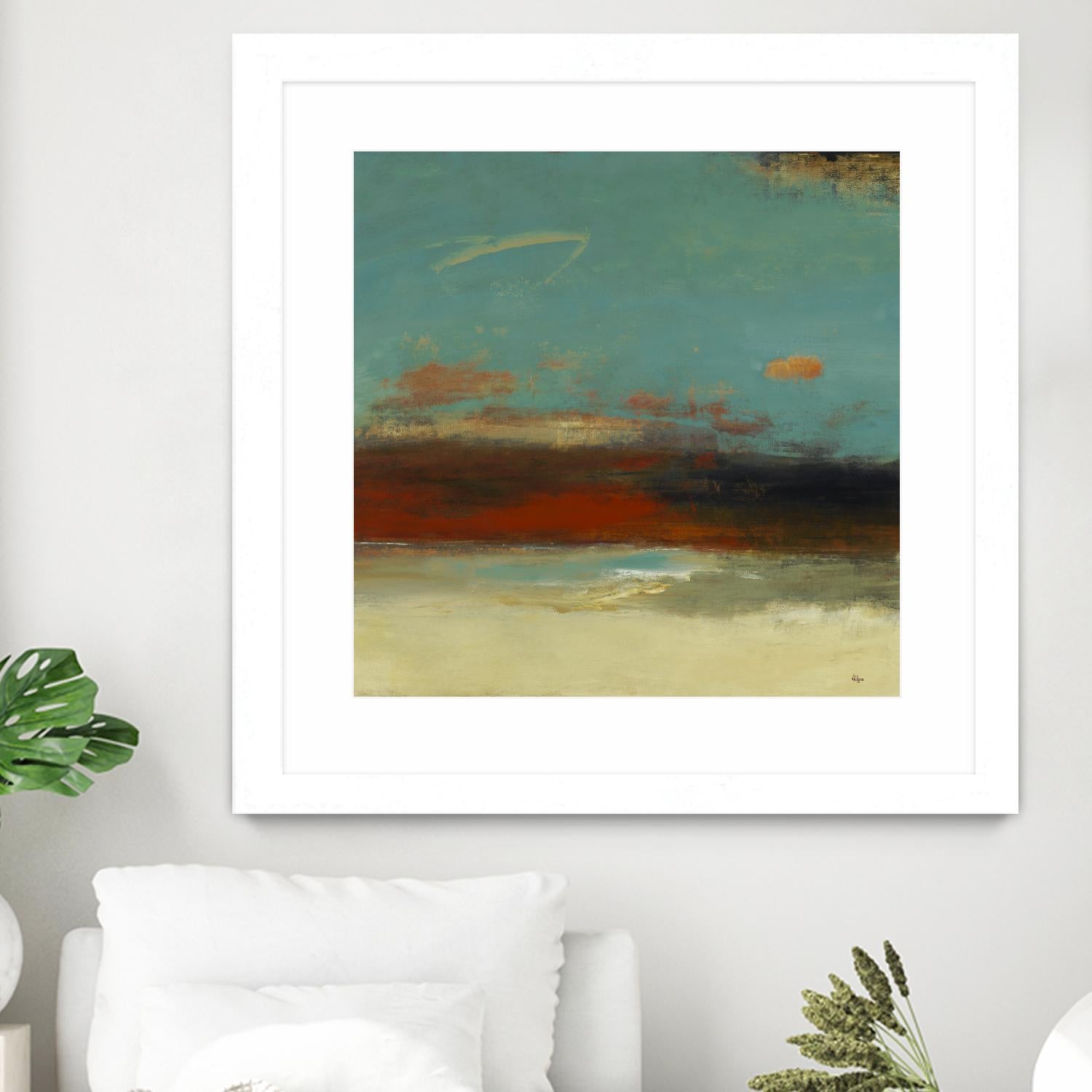 Suggested View by Lisa Ridgers on GIANT ART - rust abstract