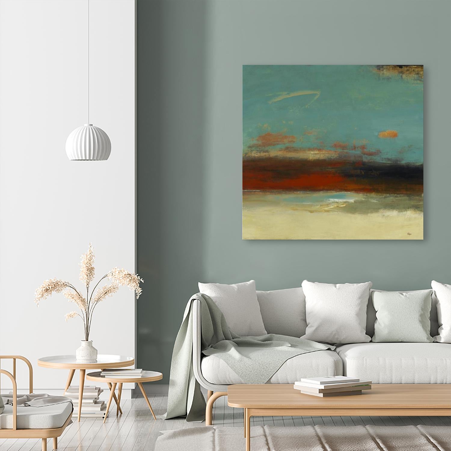 Suggested View by Lisa Ridgers on GIANT ART - rust abstract