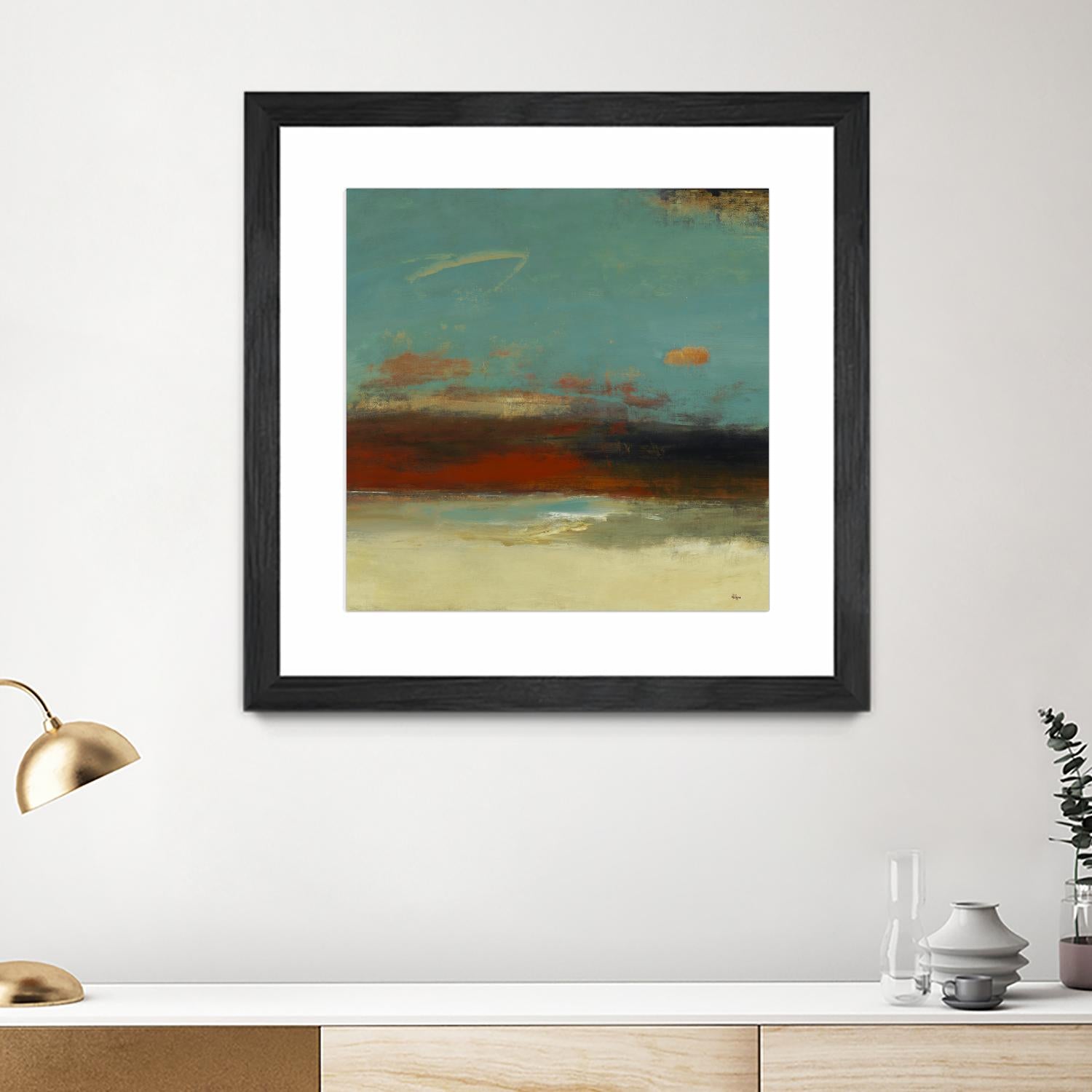 Suggested View by Lisa Ridgers on GIANT ART - rust abstract