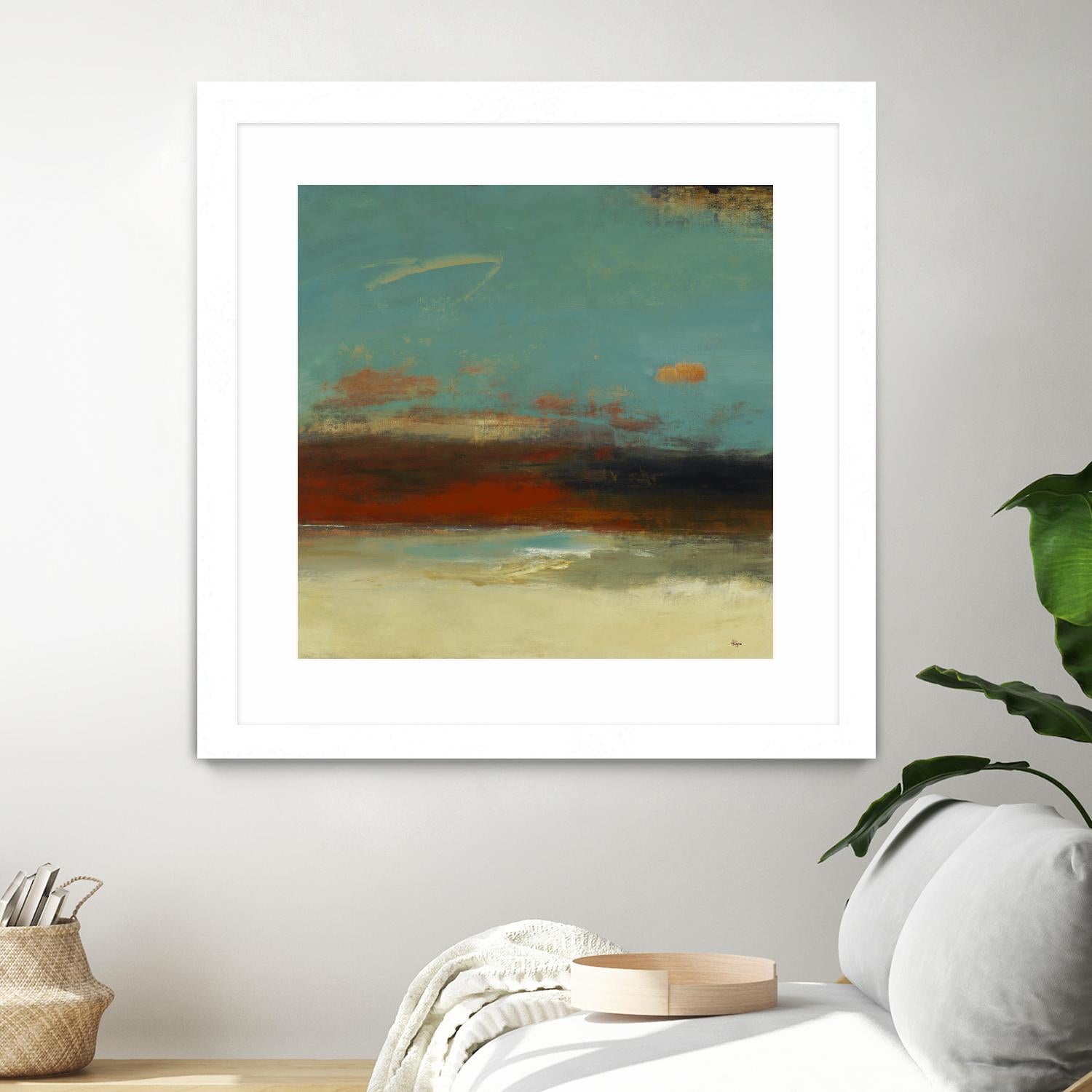 Suggested View by Lisa Ridgers on GIANT ART - rust abstract