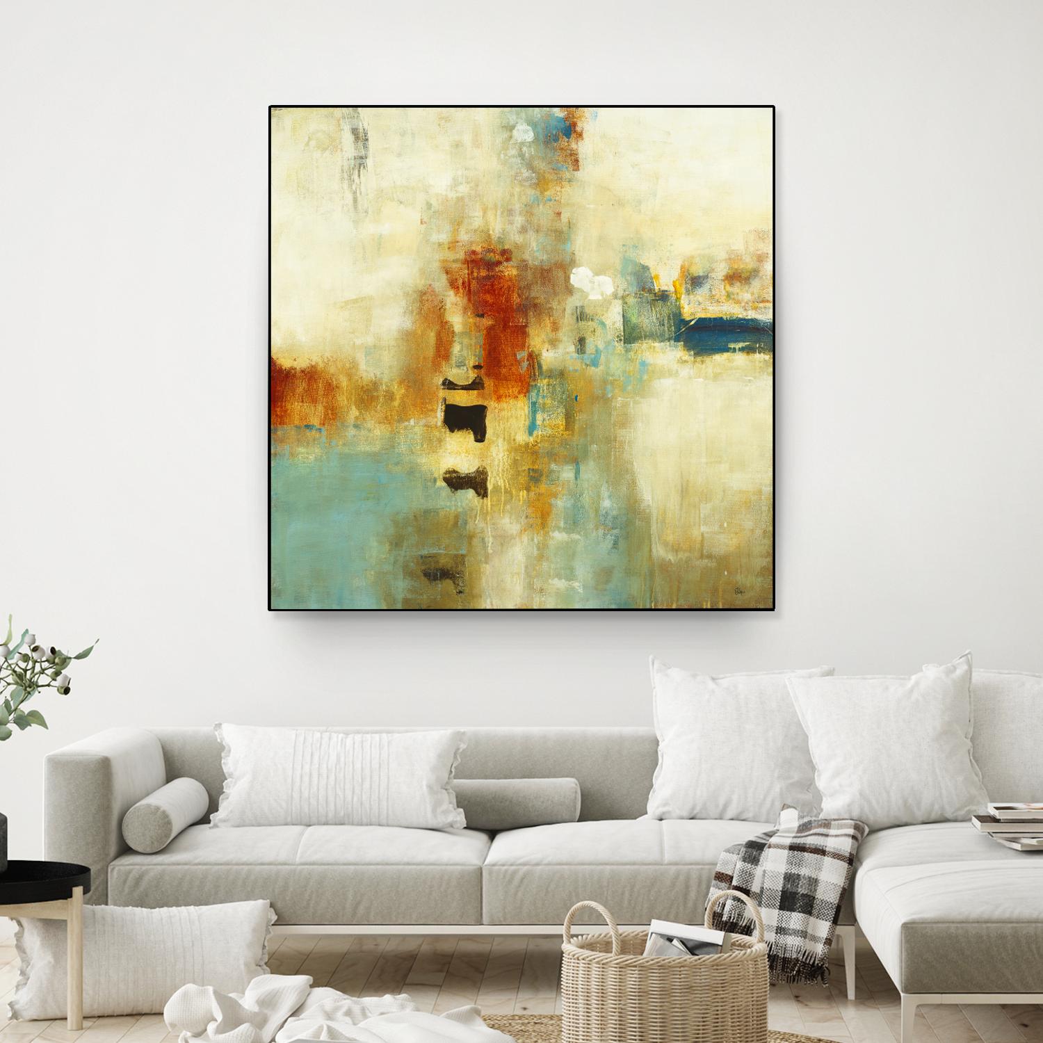 Casual Fling by Lisa Ridgers on GIANT ART - orange abstract