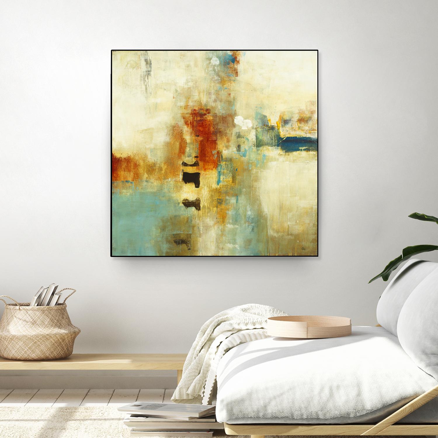 Casual Fling by Lisa Ridgers on GIANT ART - orange abstract