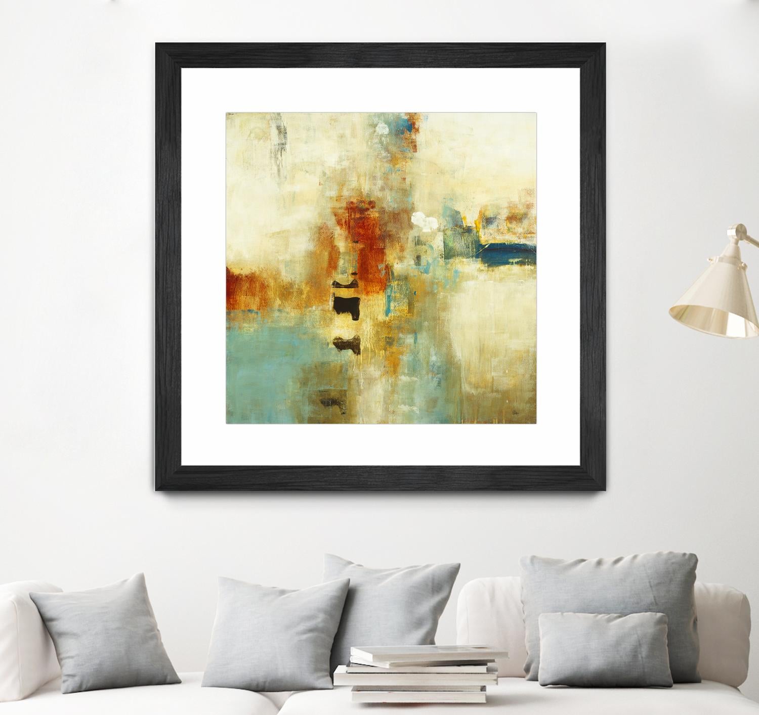 Casual Fling by Lisa Ridgers on GIANT ART - orange abstract