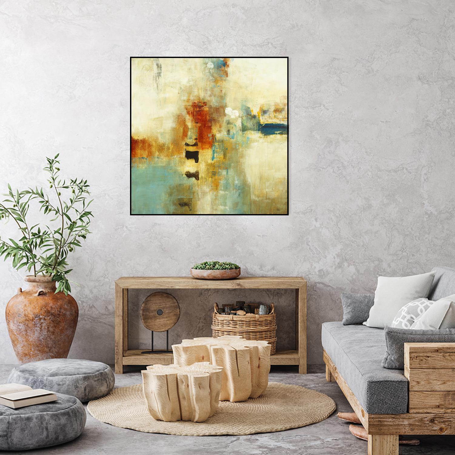 Casual Fling by Lisa Ridgers on GIANT ART - orange abstract