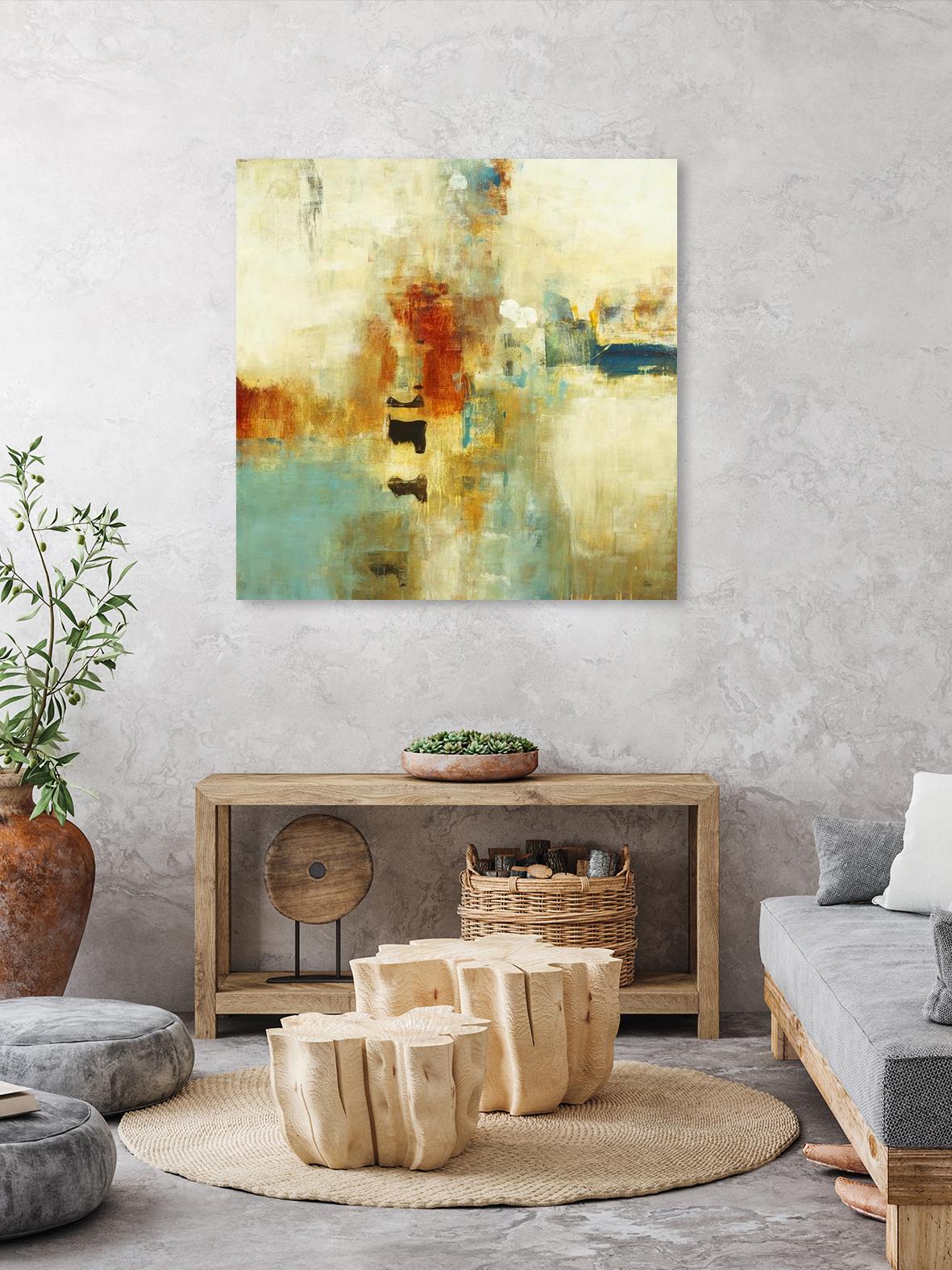 Casual Fling by Lisa Ridgers on GIANT ART - orange abstract