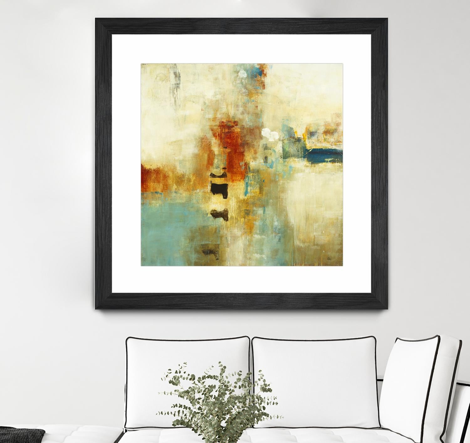 Casual Fling by Lisa Ridgers on GIANT ART - orange abstract