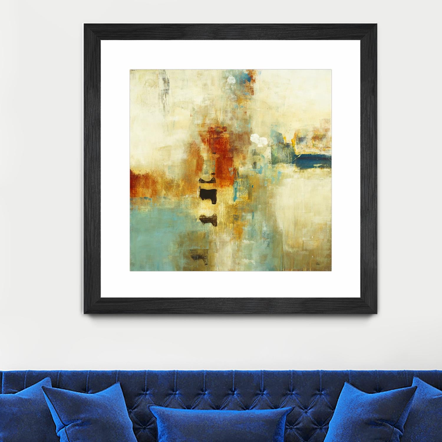 Casual Fling by Lisa Ridgers on GIANT ART - orange abstract