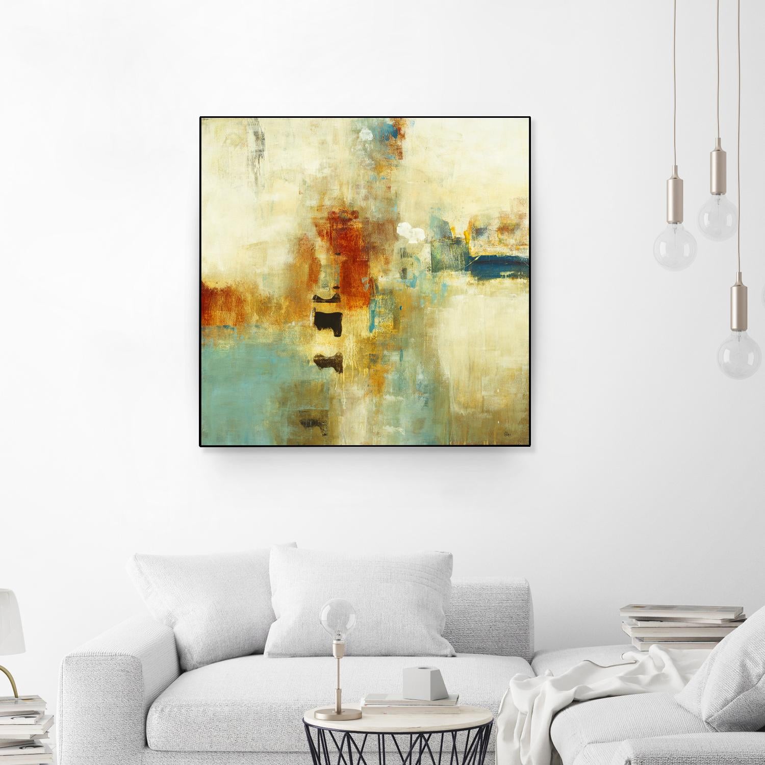 Casual Fling by Lisa Ridgers on GIANT ART - orange abstract