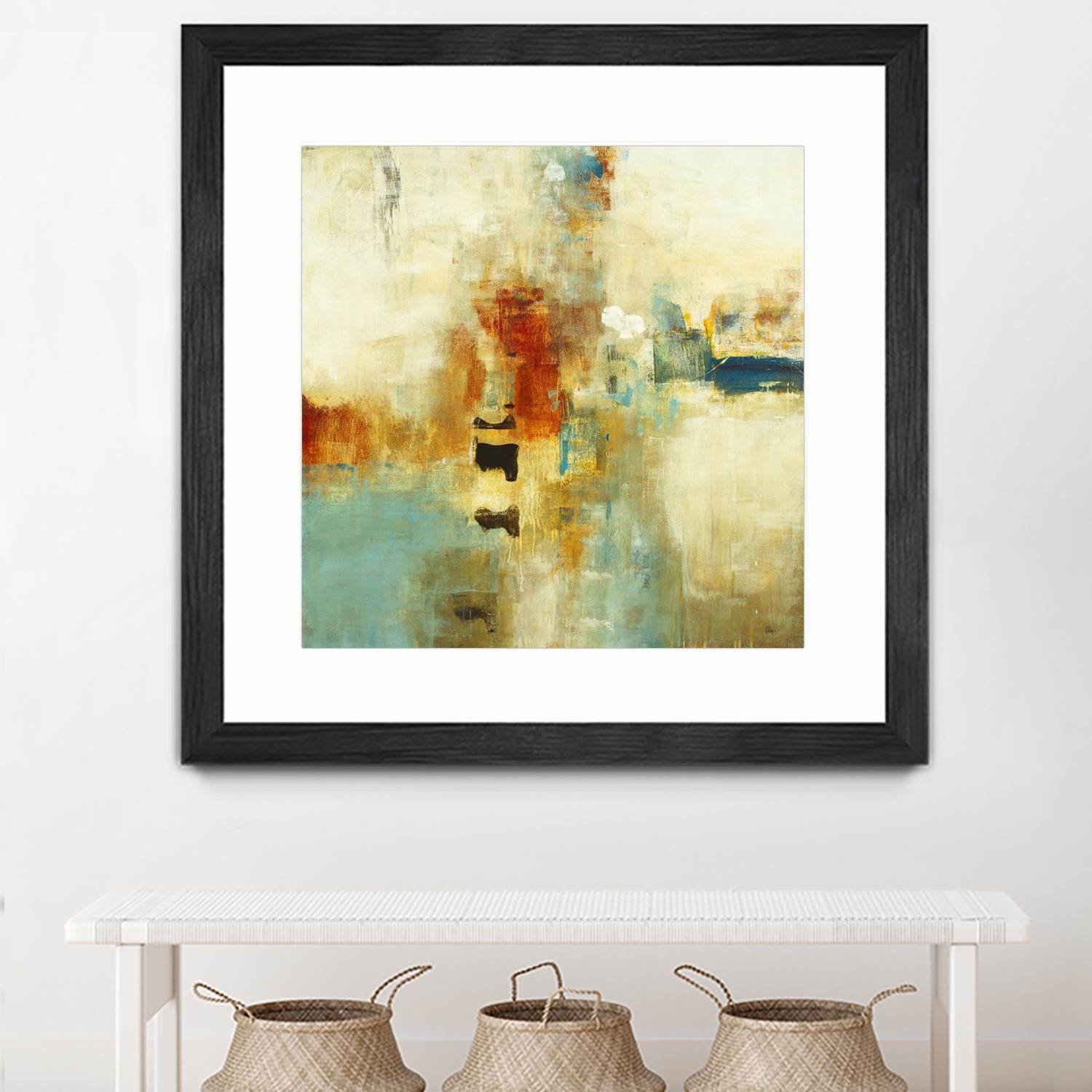 Casual Fling by Lisa Ridgers on GIANT ART - orange abstract