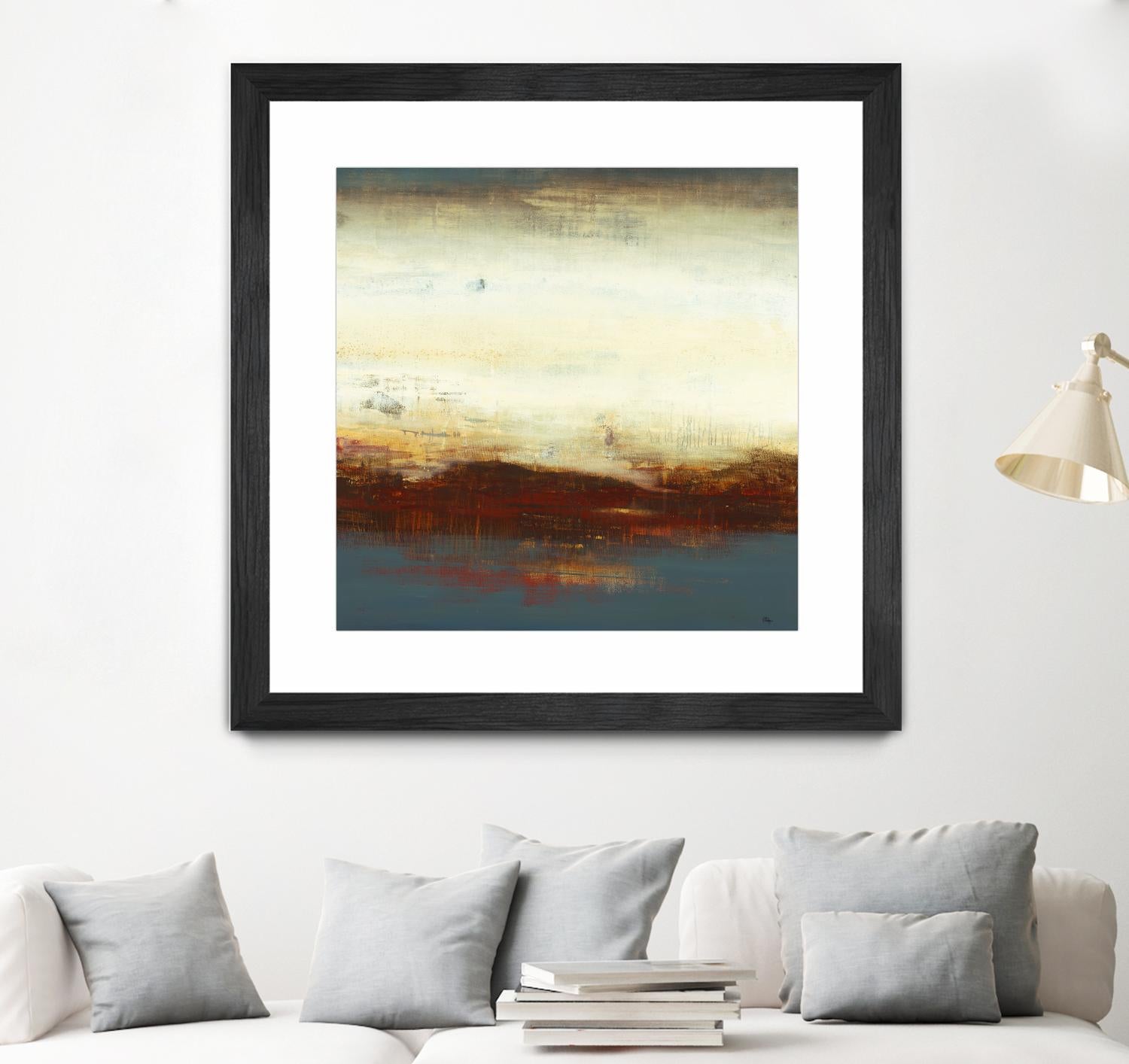 Layers of Life III by Lisa Ridgers on GIANT ART - brown abstract