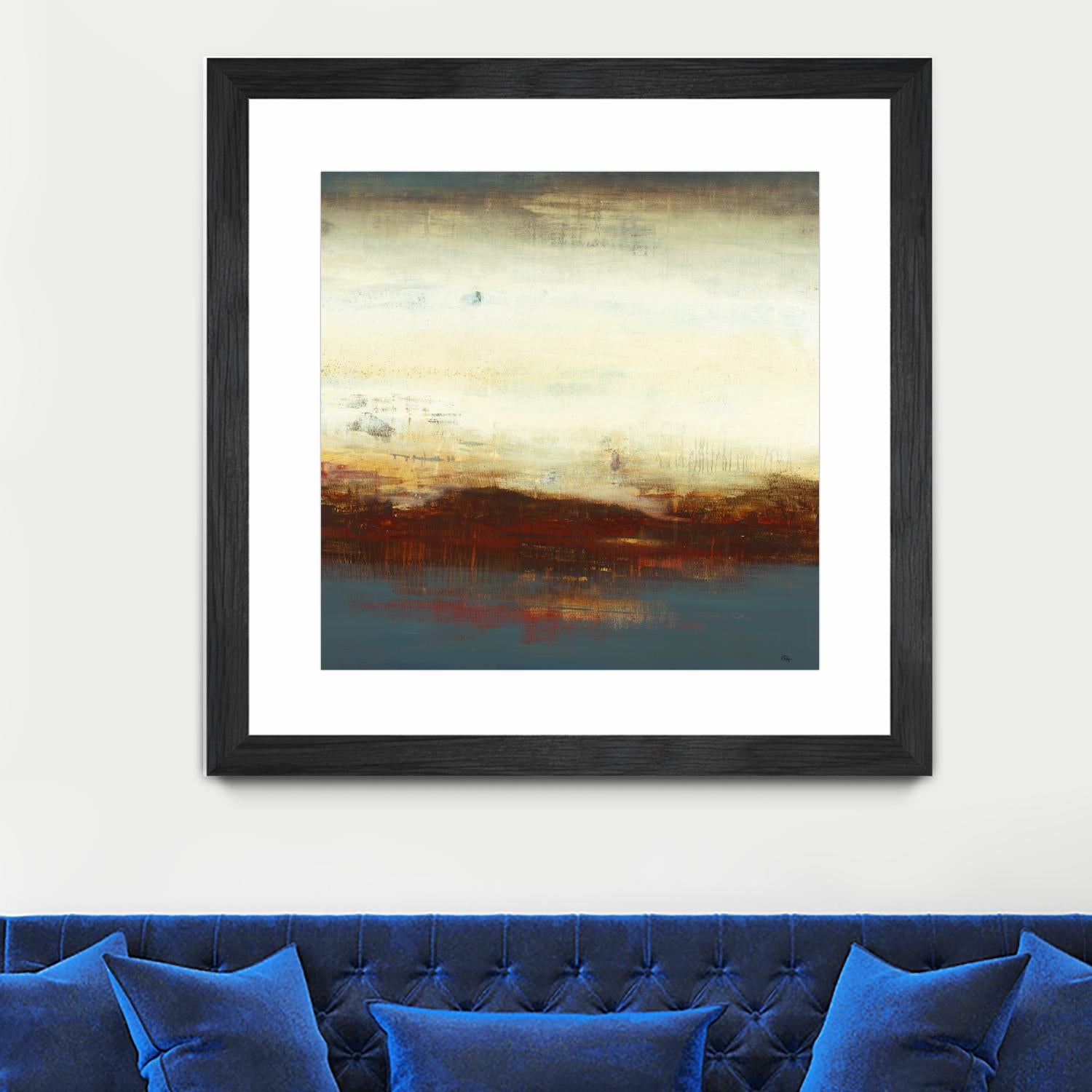 Layers of Life III by Lisa Ridgers on GIANT ART - brown abstract