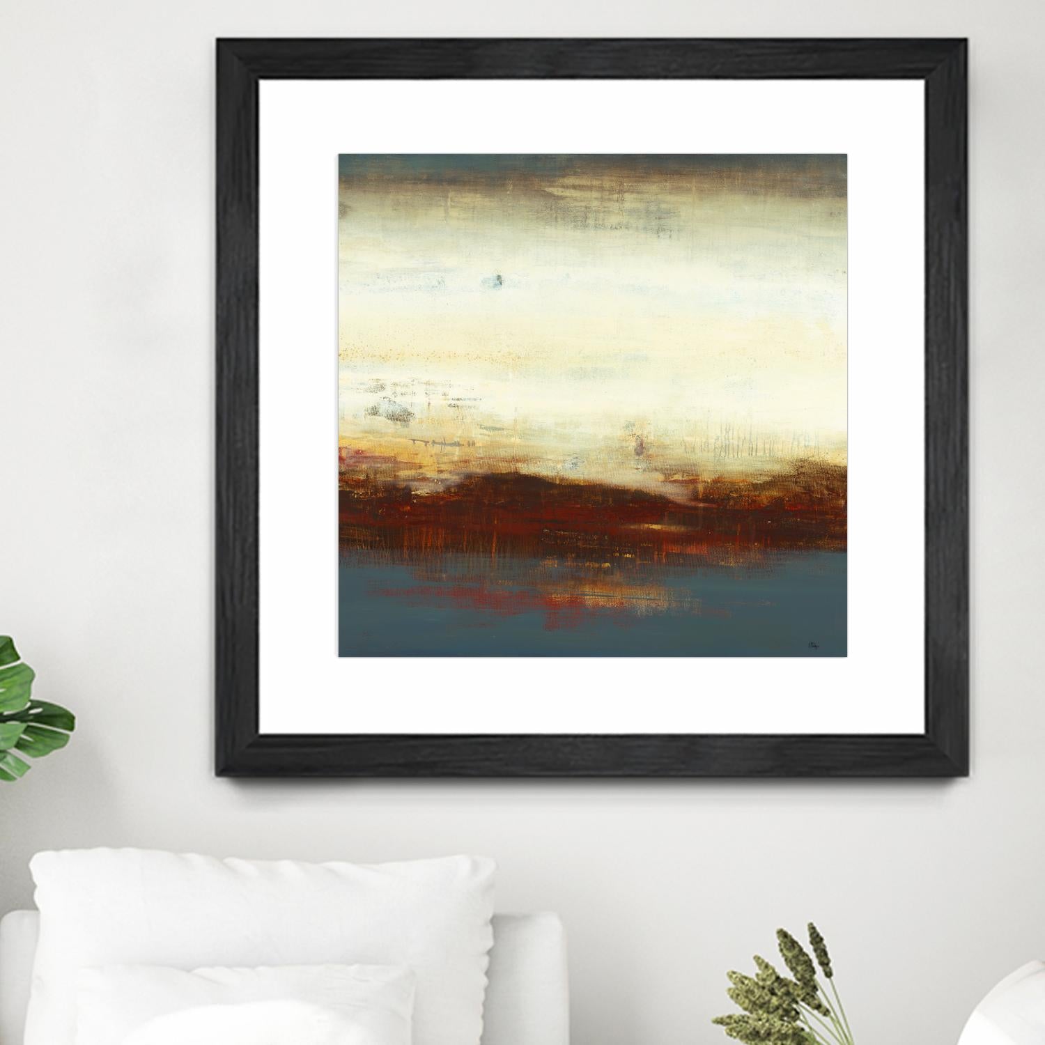 Layers of Life III by Lisa Ridgers on GIANT ART - brown abstract