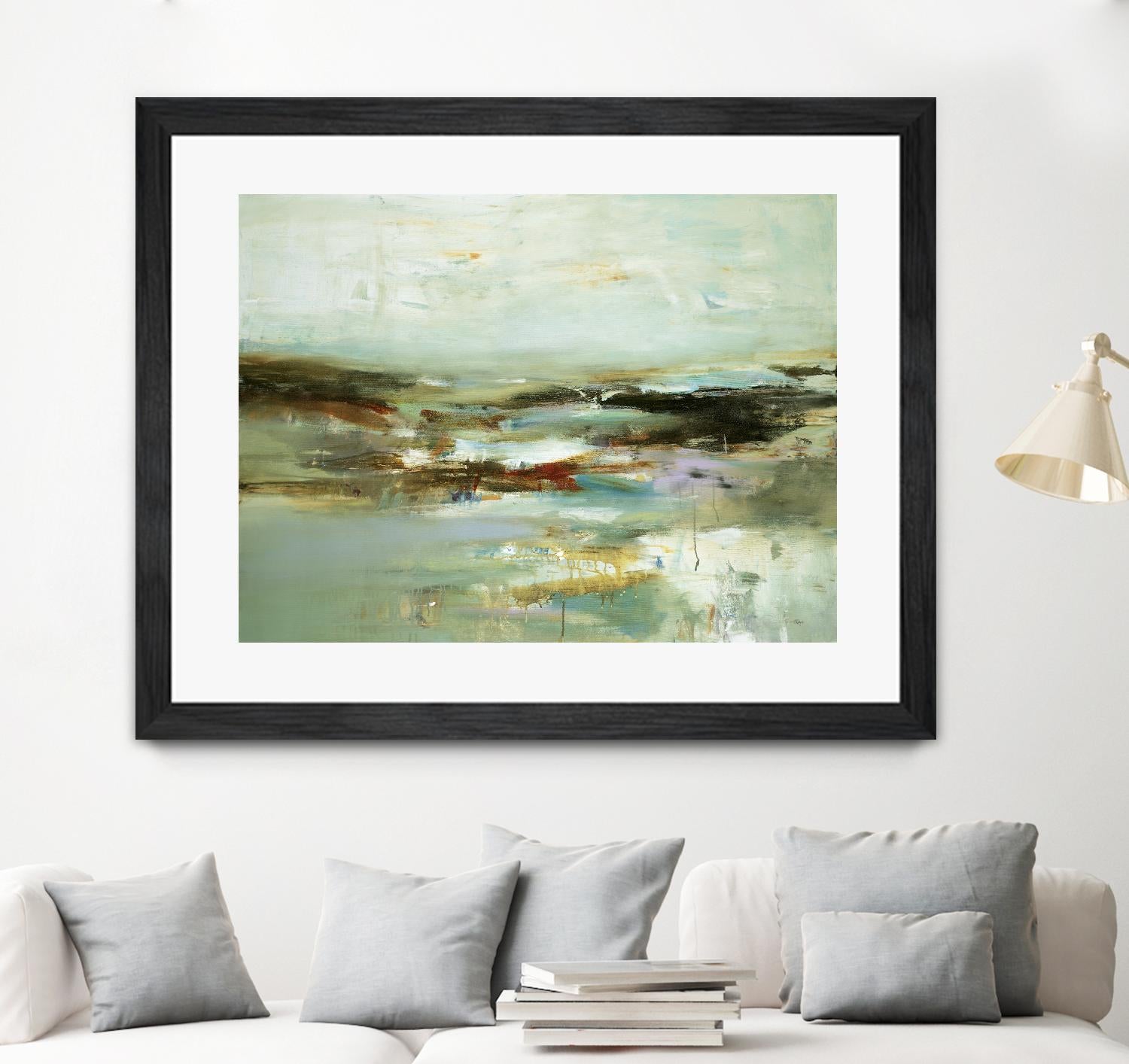 Abstracted Views by Lisa Ridgers on GIANT ART - black abstract